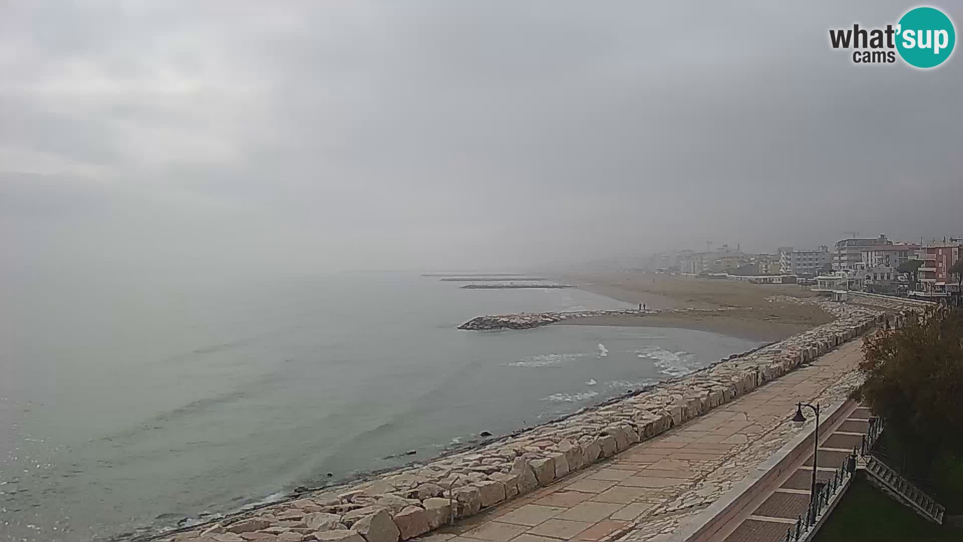 Webcam Caorle Ponente – Vue depuis les Marinai di Caorle