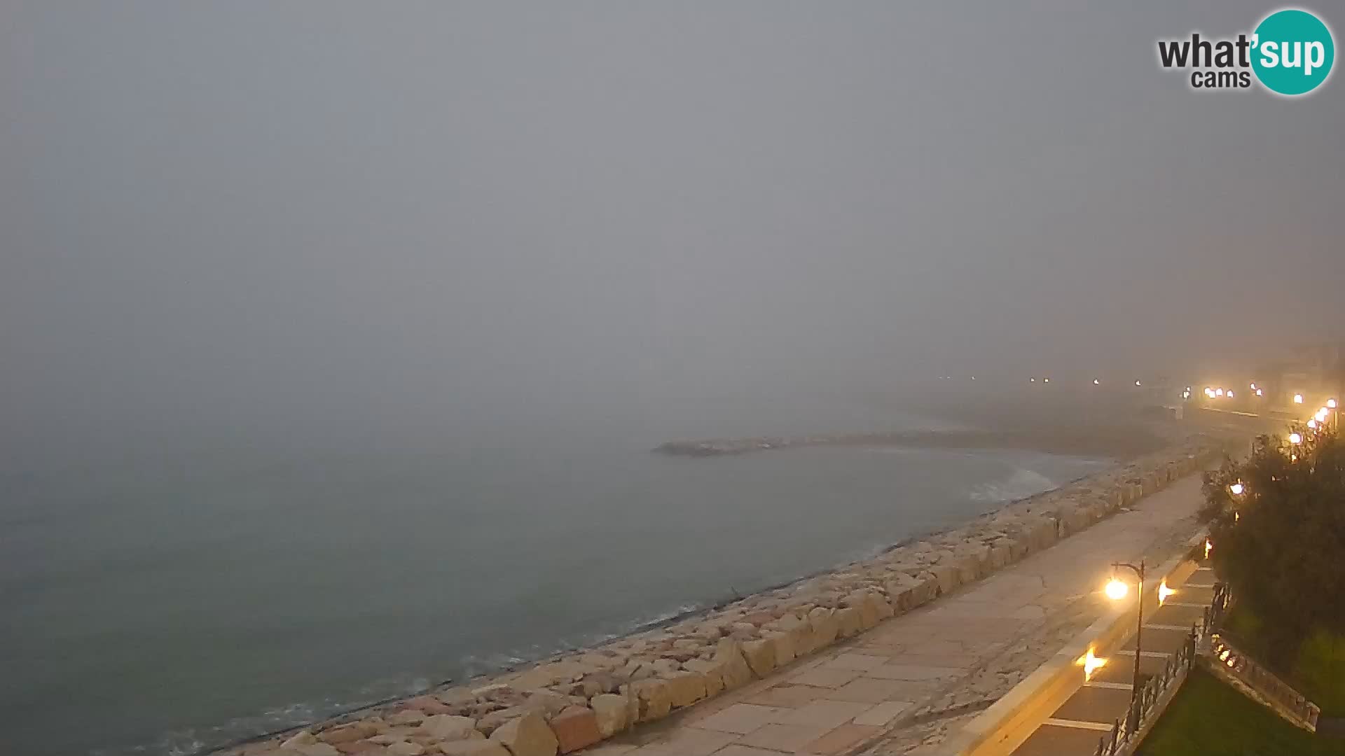 Webcam Caorle Ponente – Blick von Marinai di Caorle