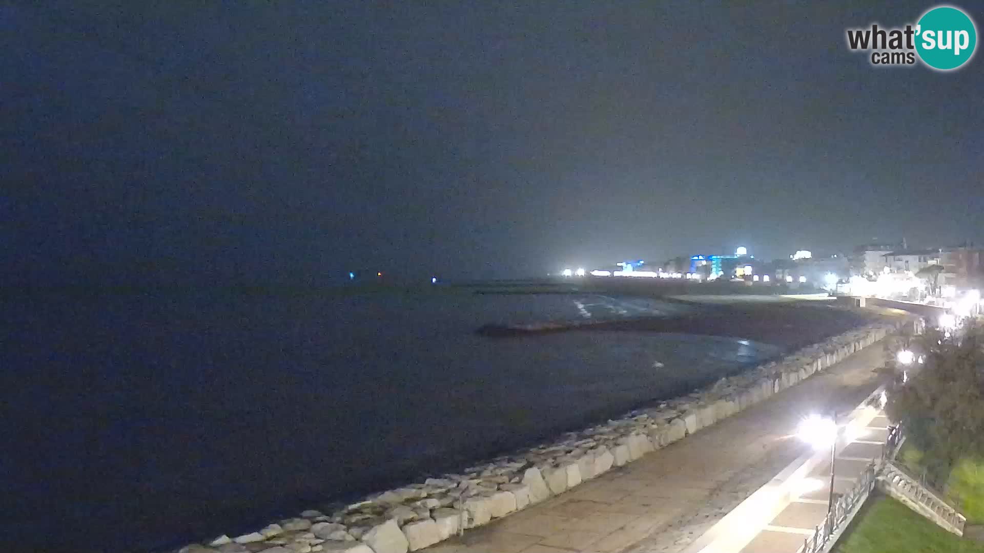 Webcam Caorle Ponente – Vue depuis les Marinai di Caorle