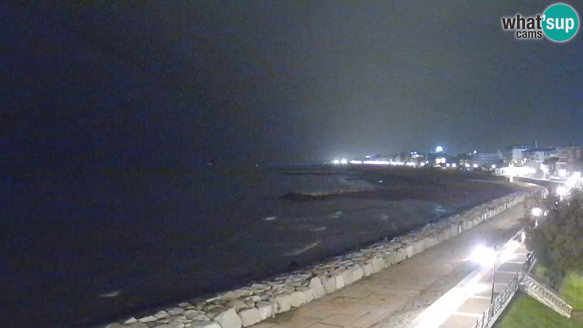 Webcam Caorle Ponente – Blick von Marinai di Caorle