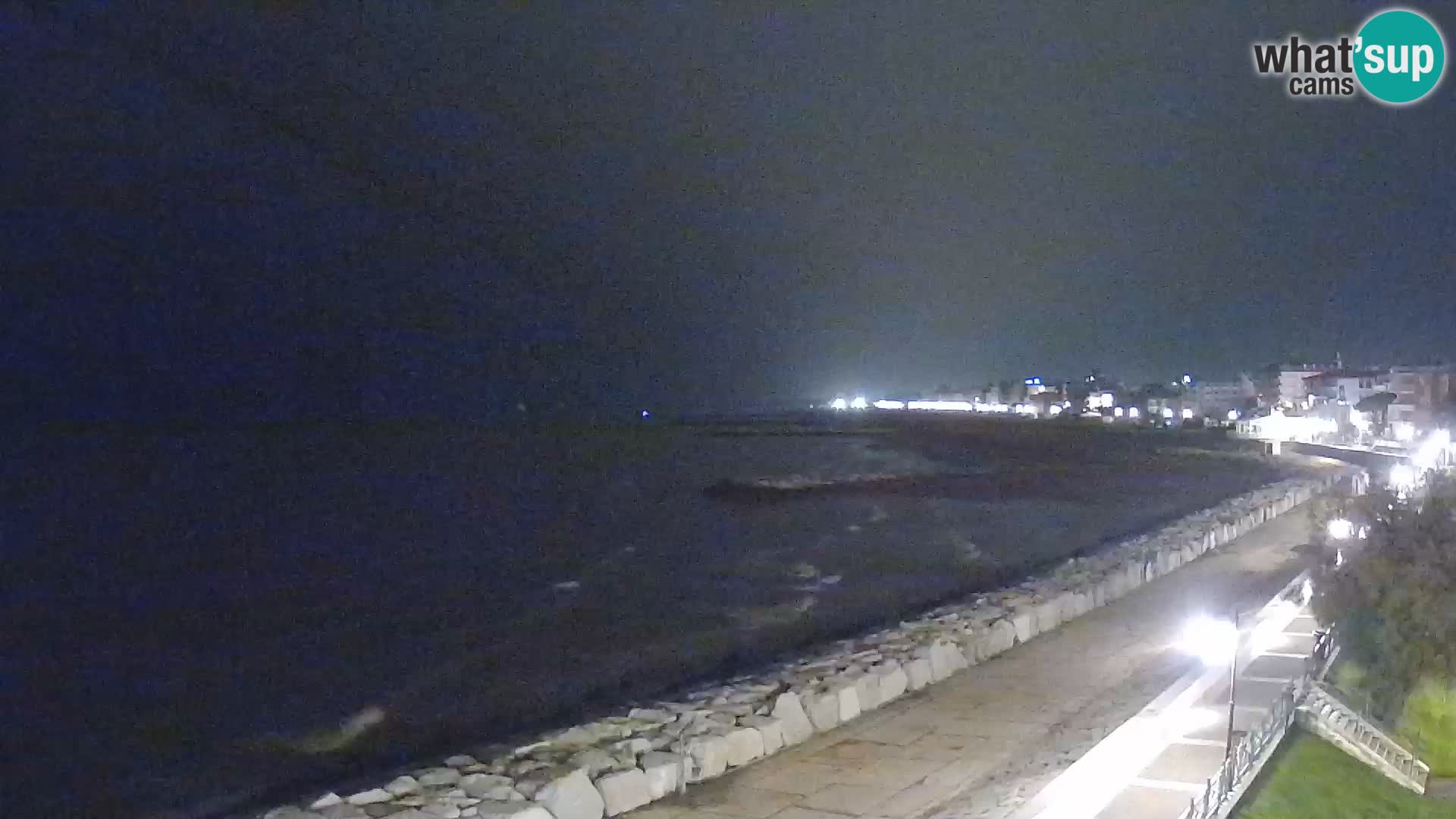Webcam Caorle Ponente – Blick von Marinai di Caorle