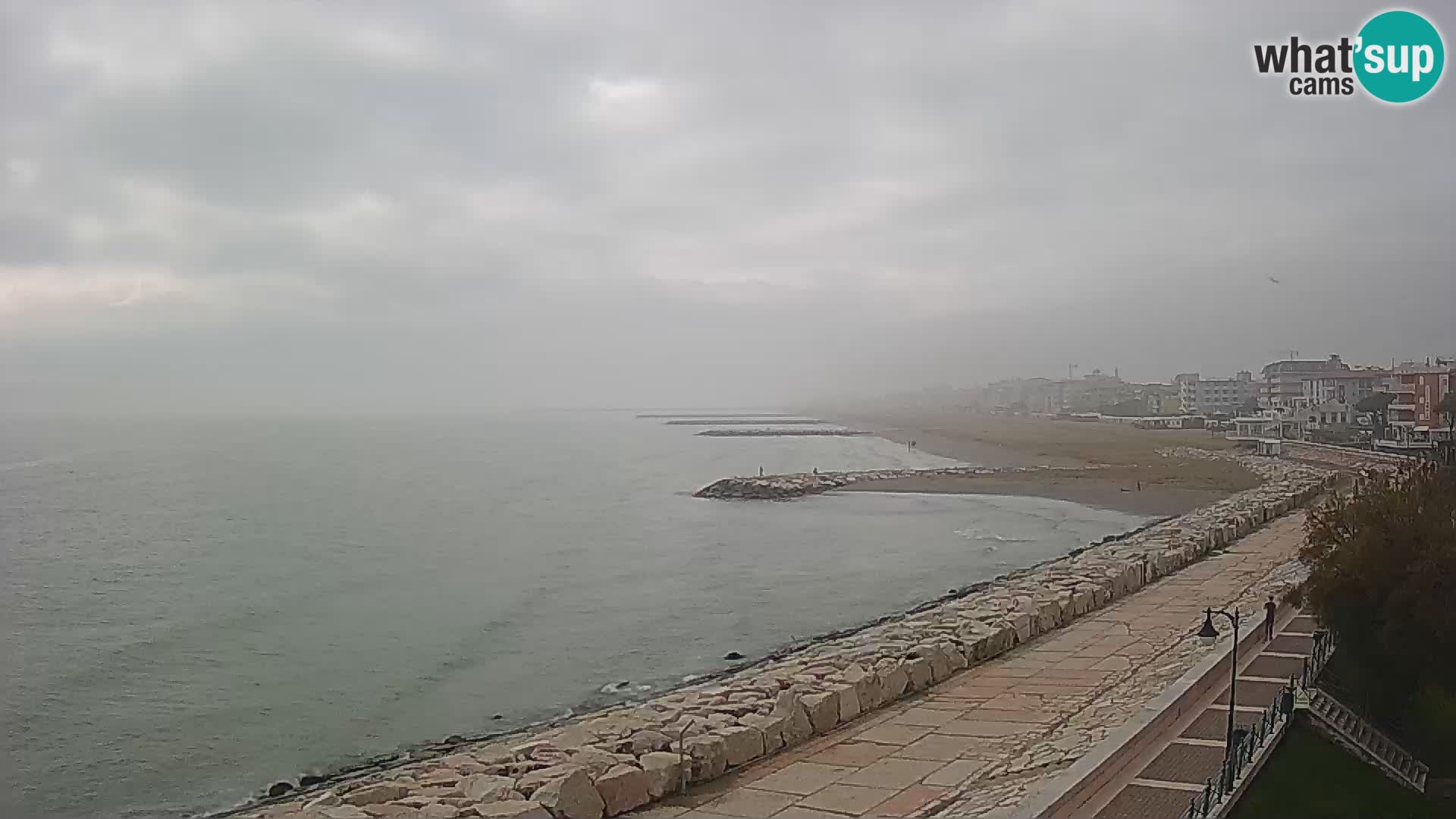 Webcam Caorle Ponente – Blick von Marinai di Caorle