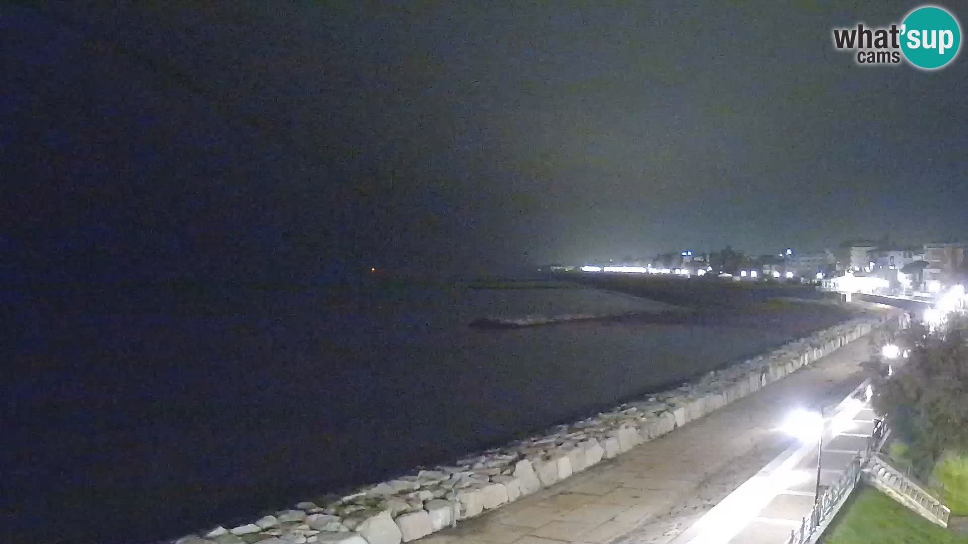 Webcam Caorle Ponente – Blick von Marinai di Caorle