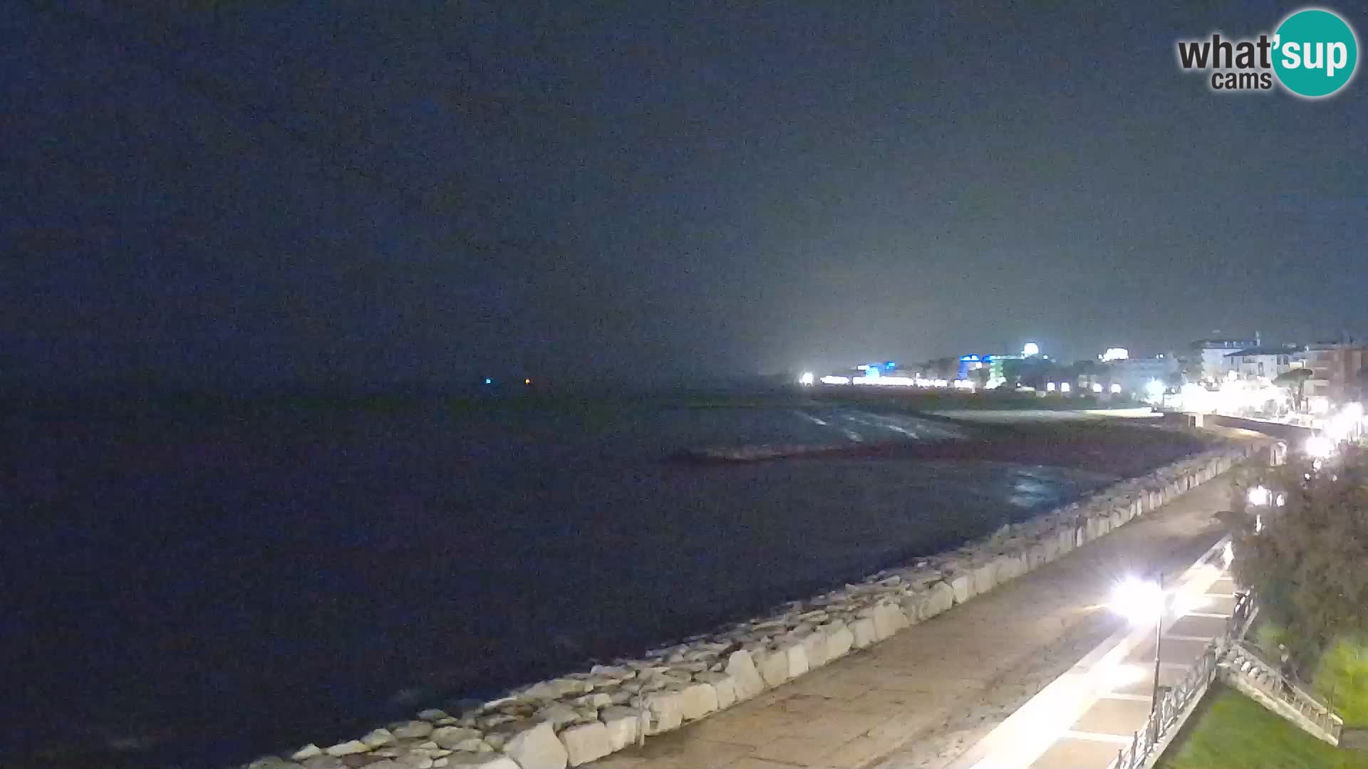 Webcam Caorle Ponente – Blick von Marinai di Caorle