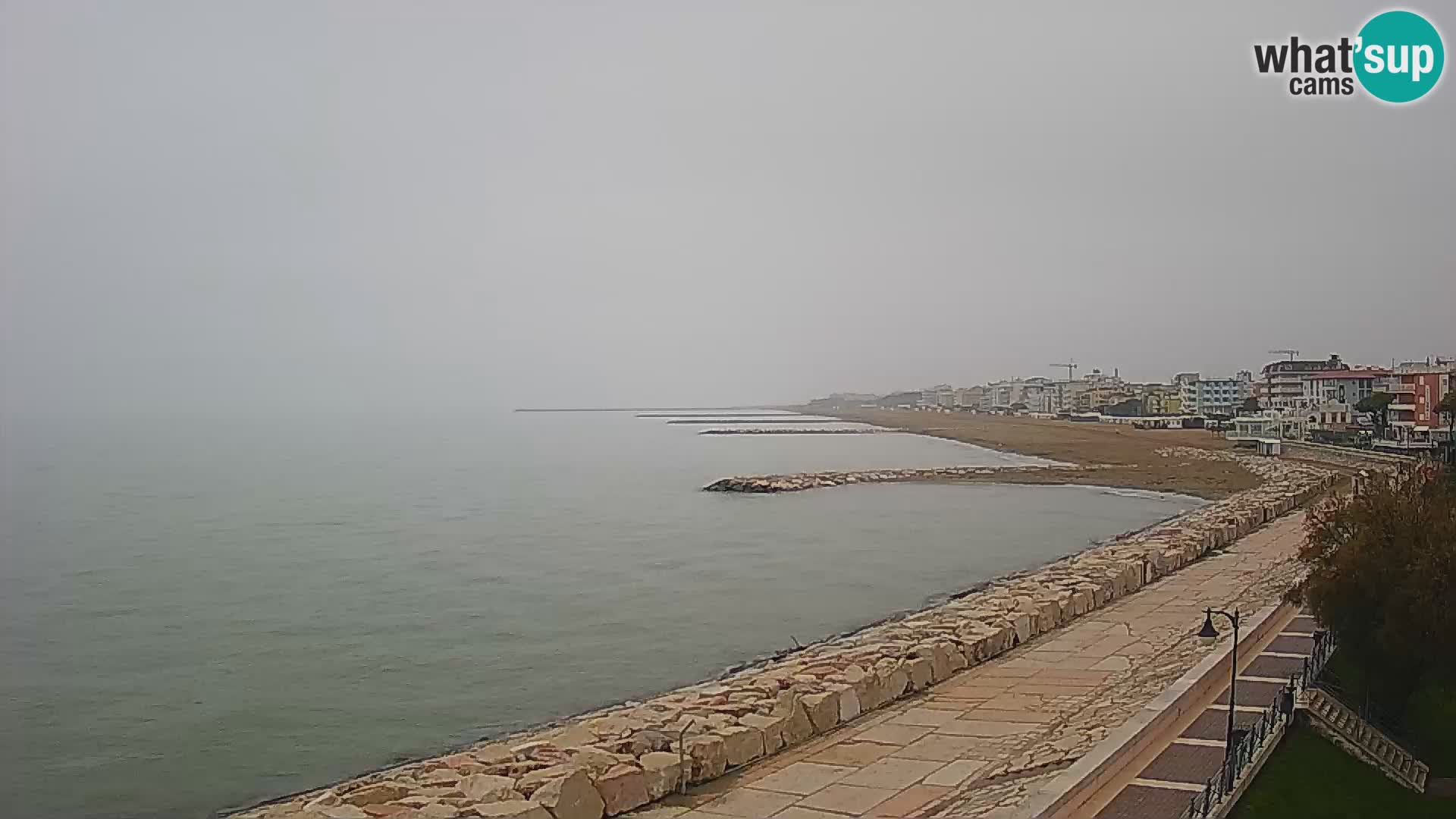 Webcam Caorle Ponente – Blick von Marinai di Caorle