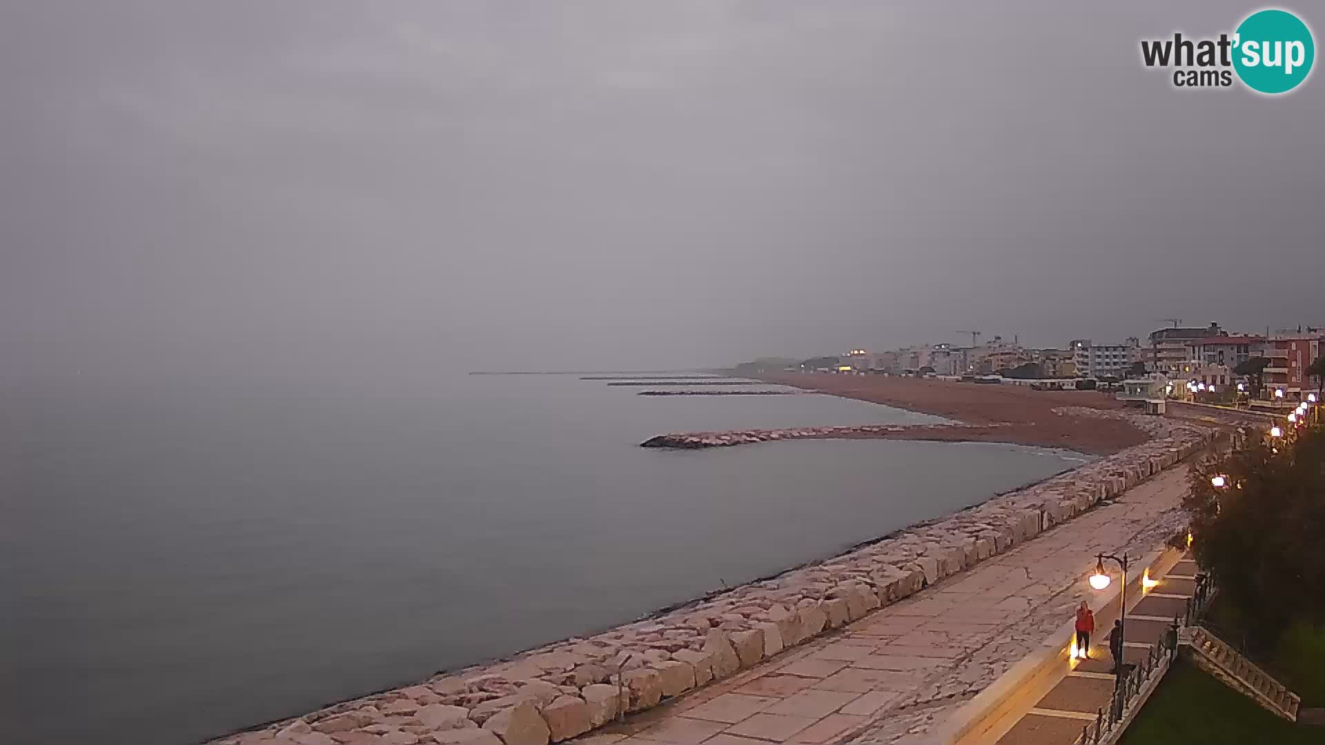 Webcam Caorle Ponente – Vue depuis les Marinai di Caorle