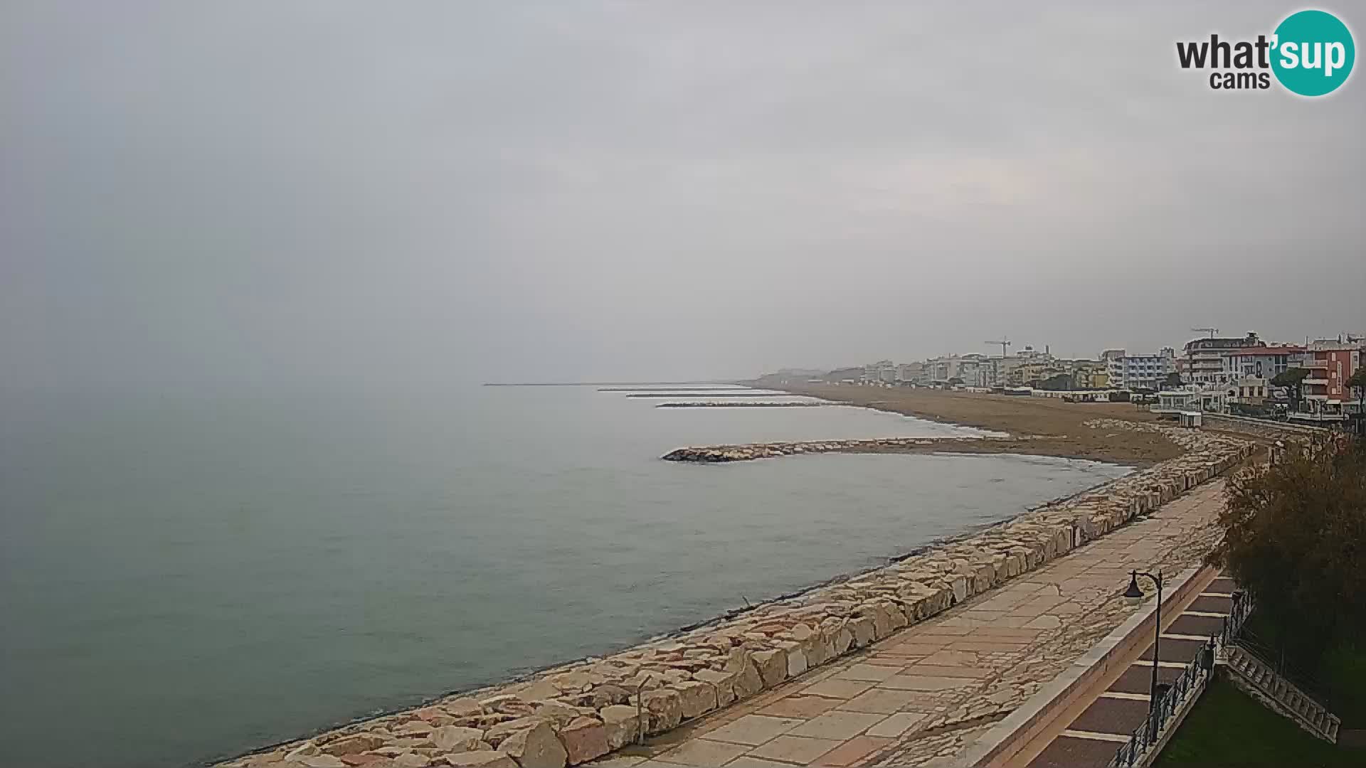 Webcam Caorle Ponente – Vue depuis les Marinai di Caorle