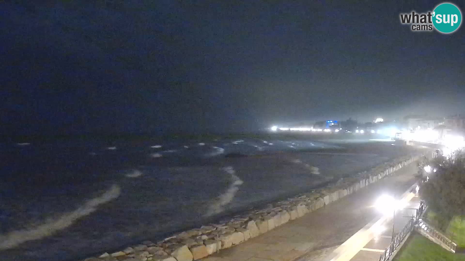 Webcam Caorle Ponente – Blick von Marinai di Caorle