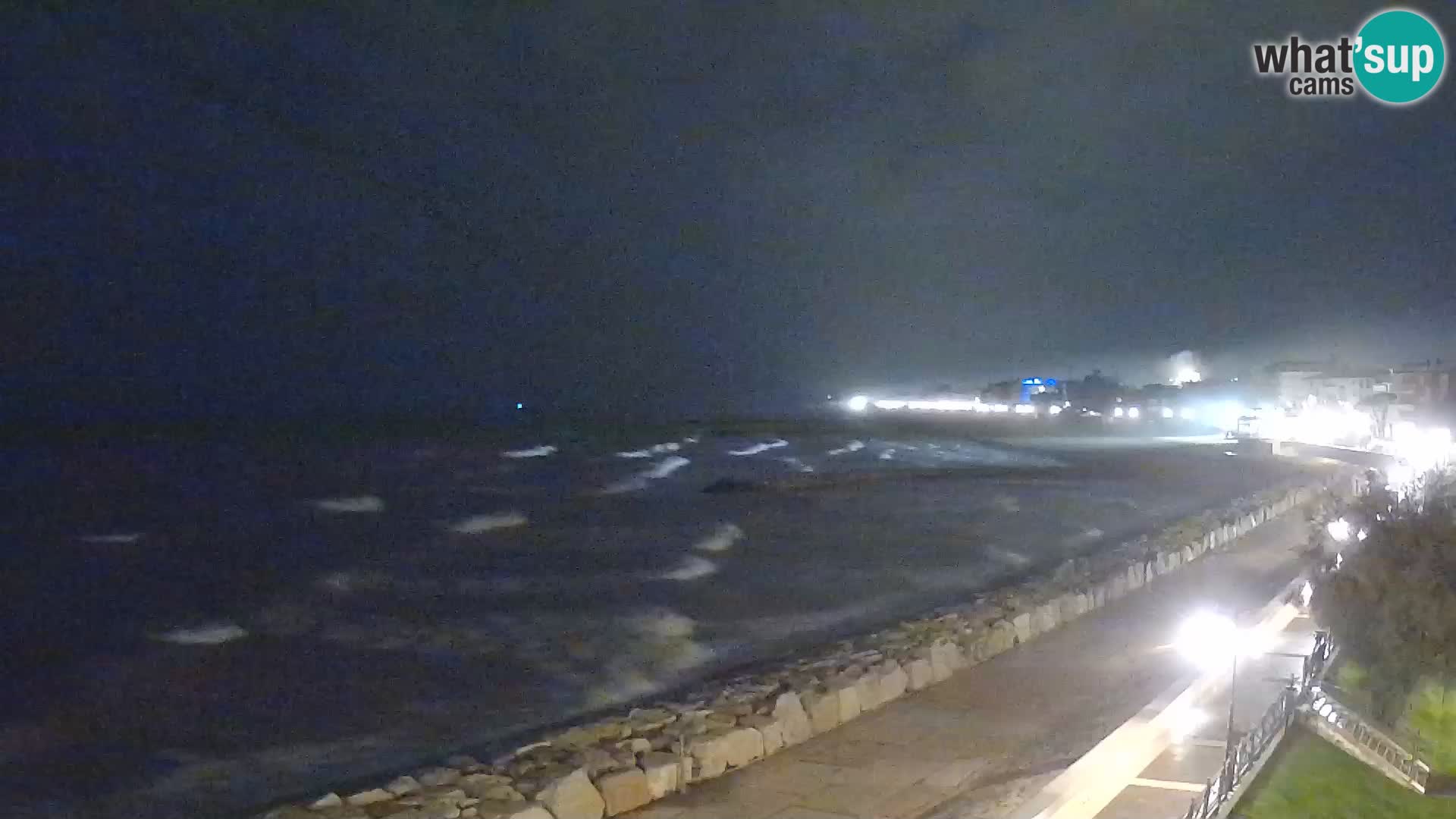 Webcam Caorle Ponente – View from Marinai di Caorle