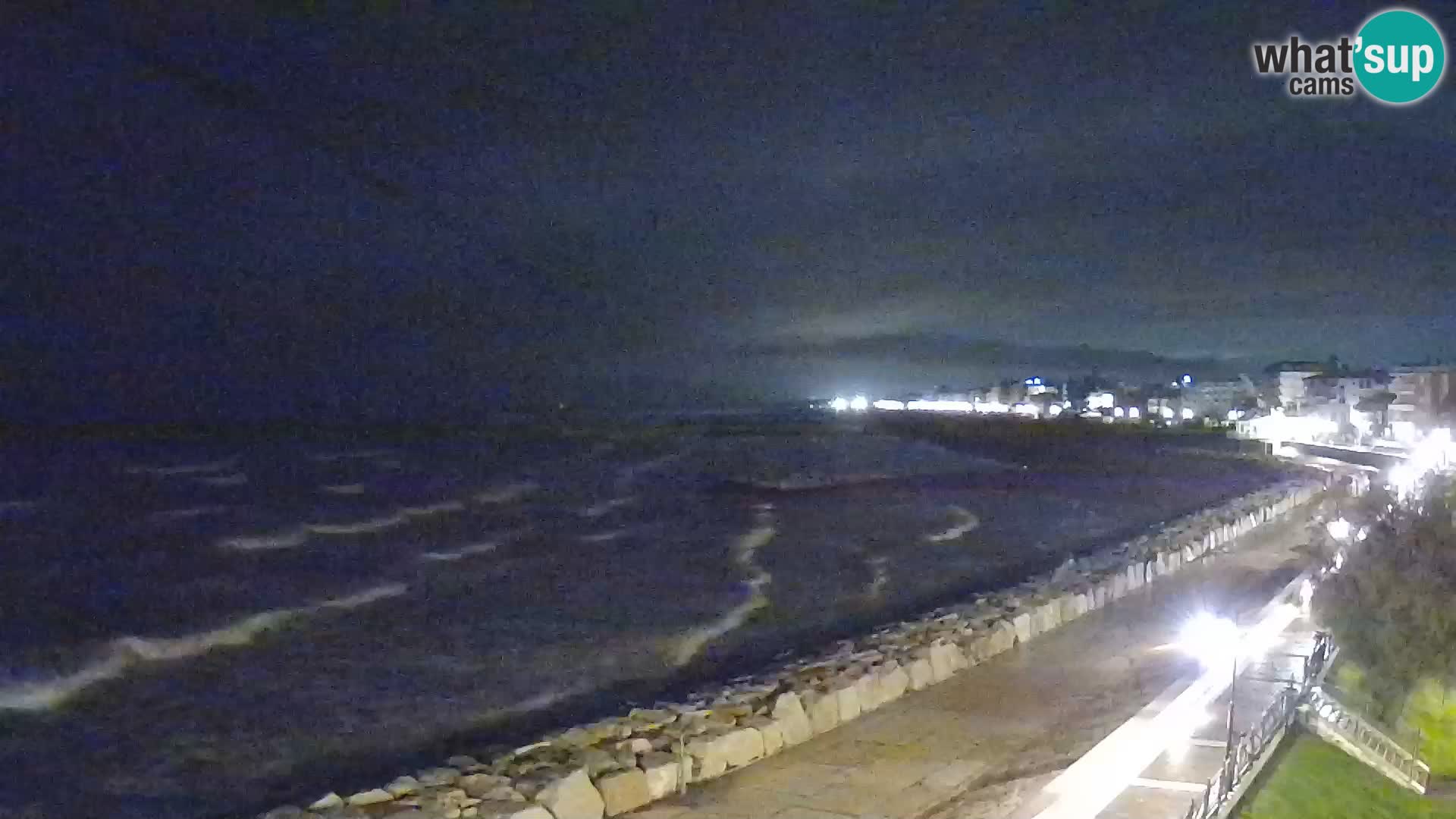 Webcam Caorle Ponente – Vista desde Marinai di Caorle