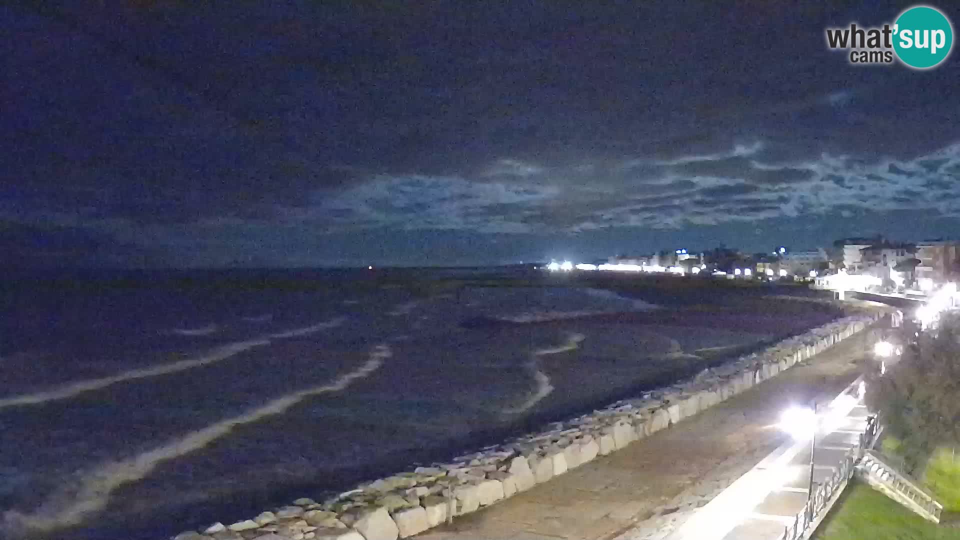 Kamera Caorle Ponente – Pogled iz “Marinai di Caorle”