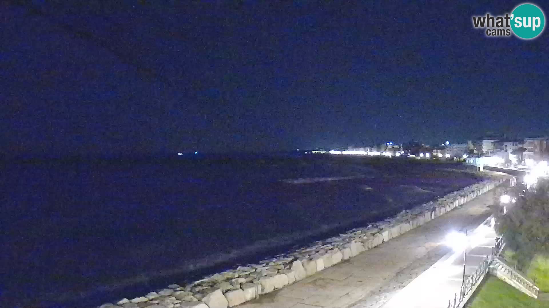 Kamera Caorle Ponente – Pogled iz “Marinai di Caorle”