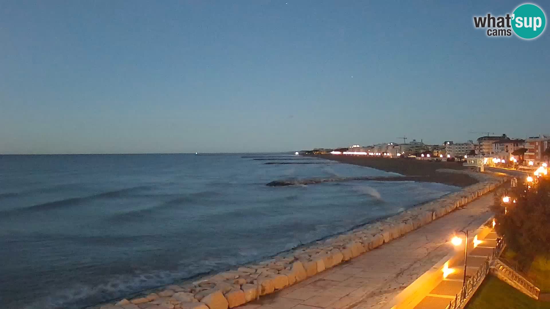 Webcam Caorle Ponente – View from Marinai di Caorle