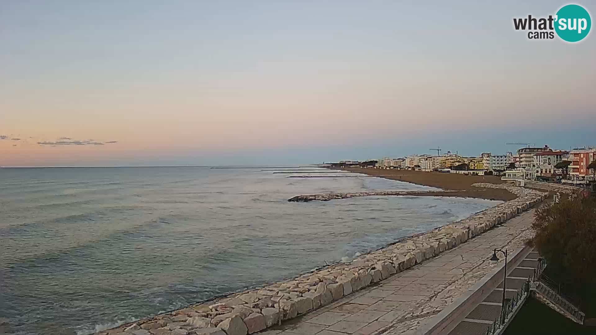 Webcam Caorle Ponente – View from Marinai di Caorle