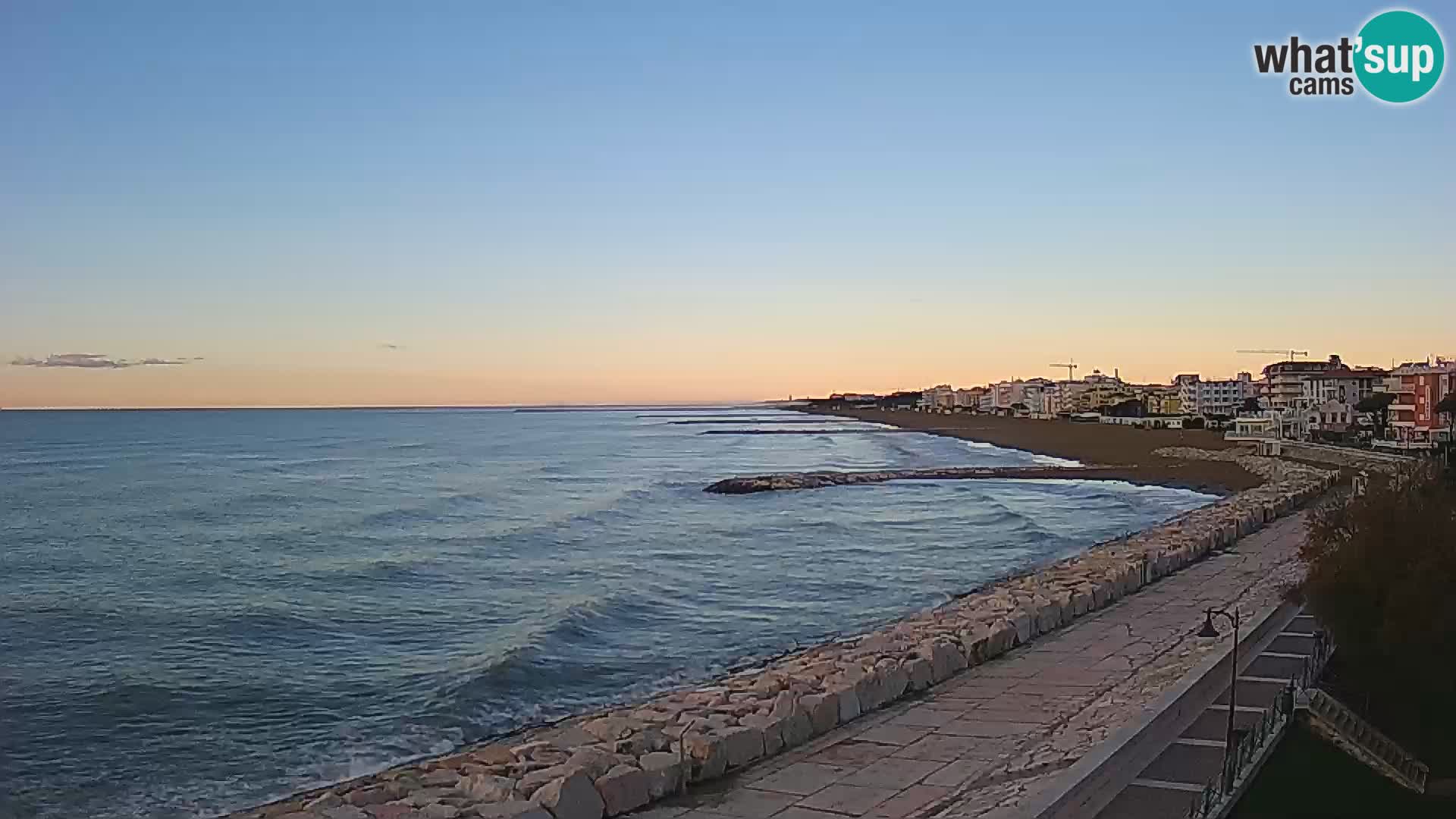 Webcam Caorle Ponente – View from Marinai di Caorle