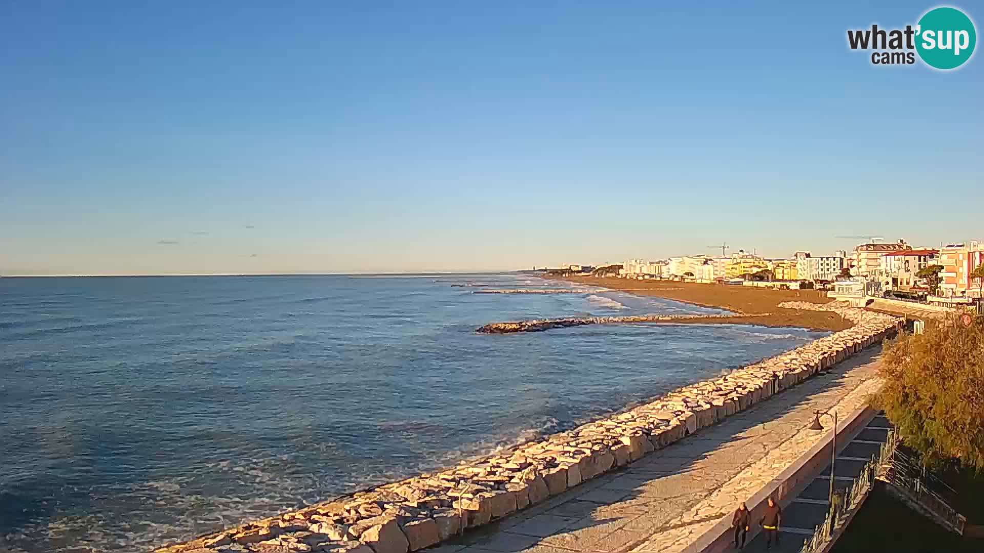 Webcam Caorle Ponente – panorama dall’ASS. Marinai di Caorle