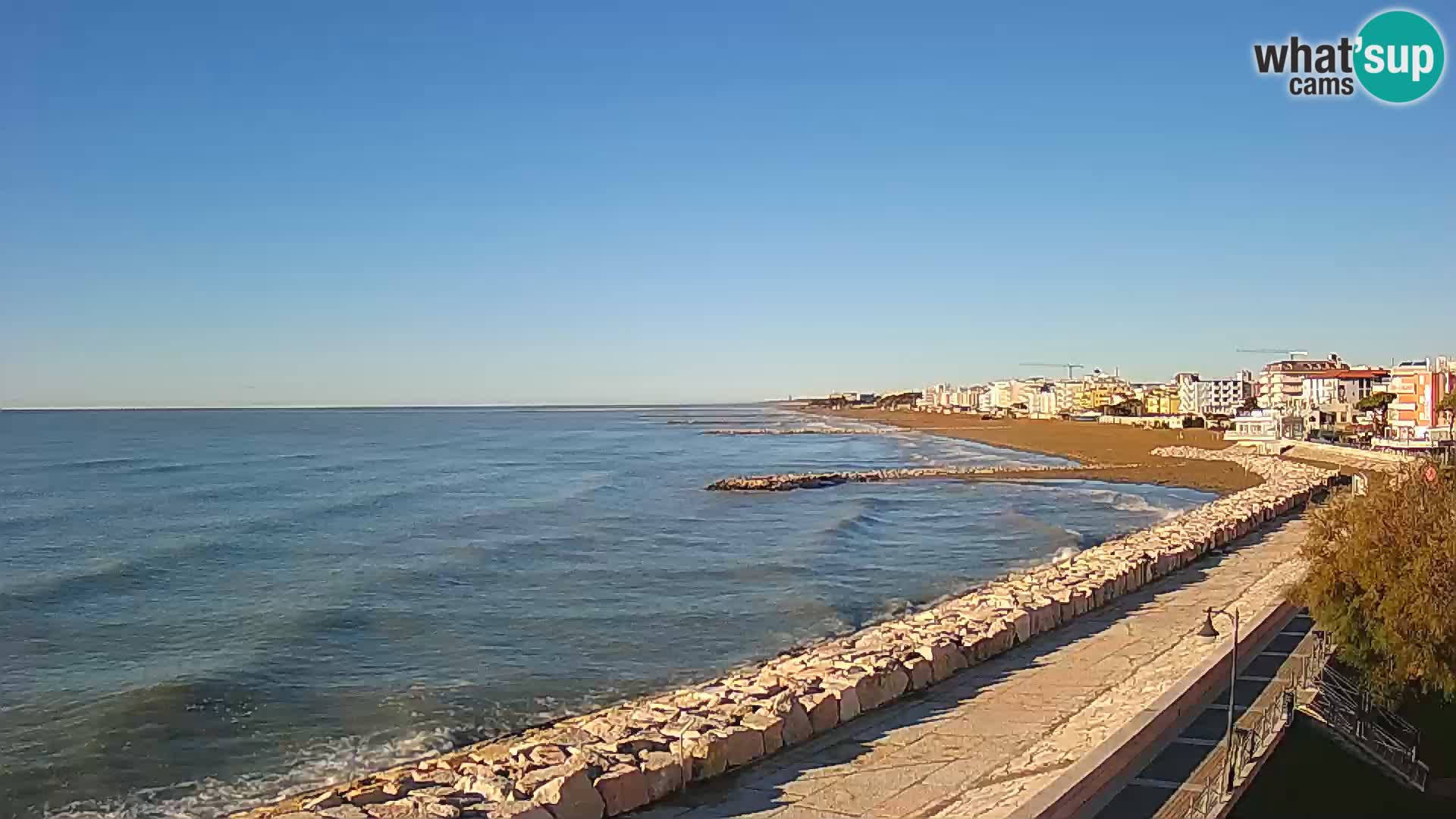 Web kamera Caorle Ponente – pogled sa “Marinai di Caorle”