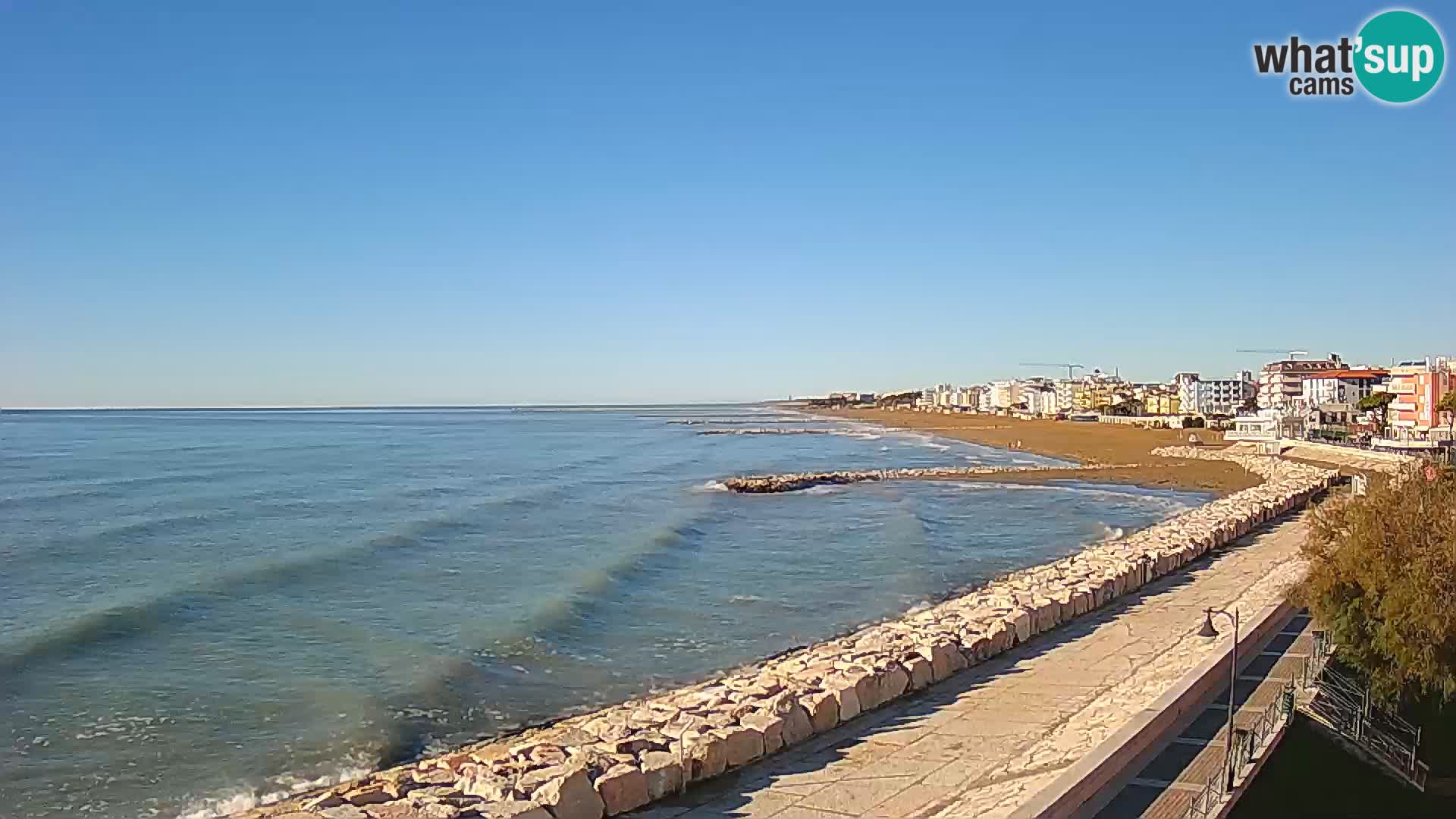 Webcam Caorle Ponente – View from Marinai di Caorle