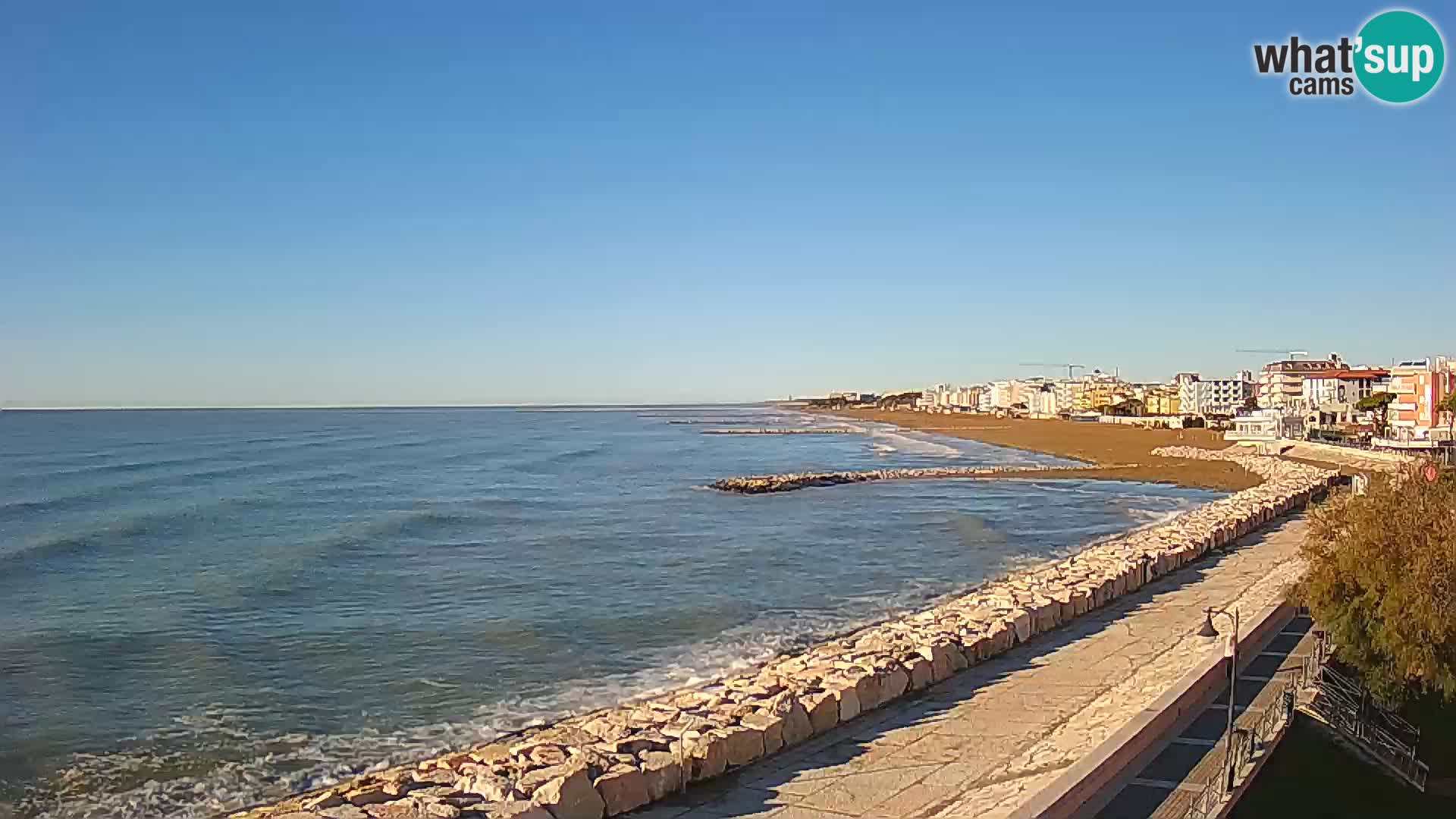 Kamera Caorle Ponente – Pogled iz “Marinai di Caorle”