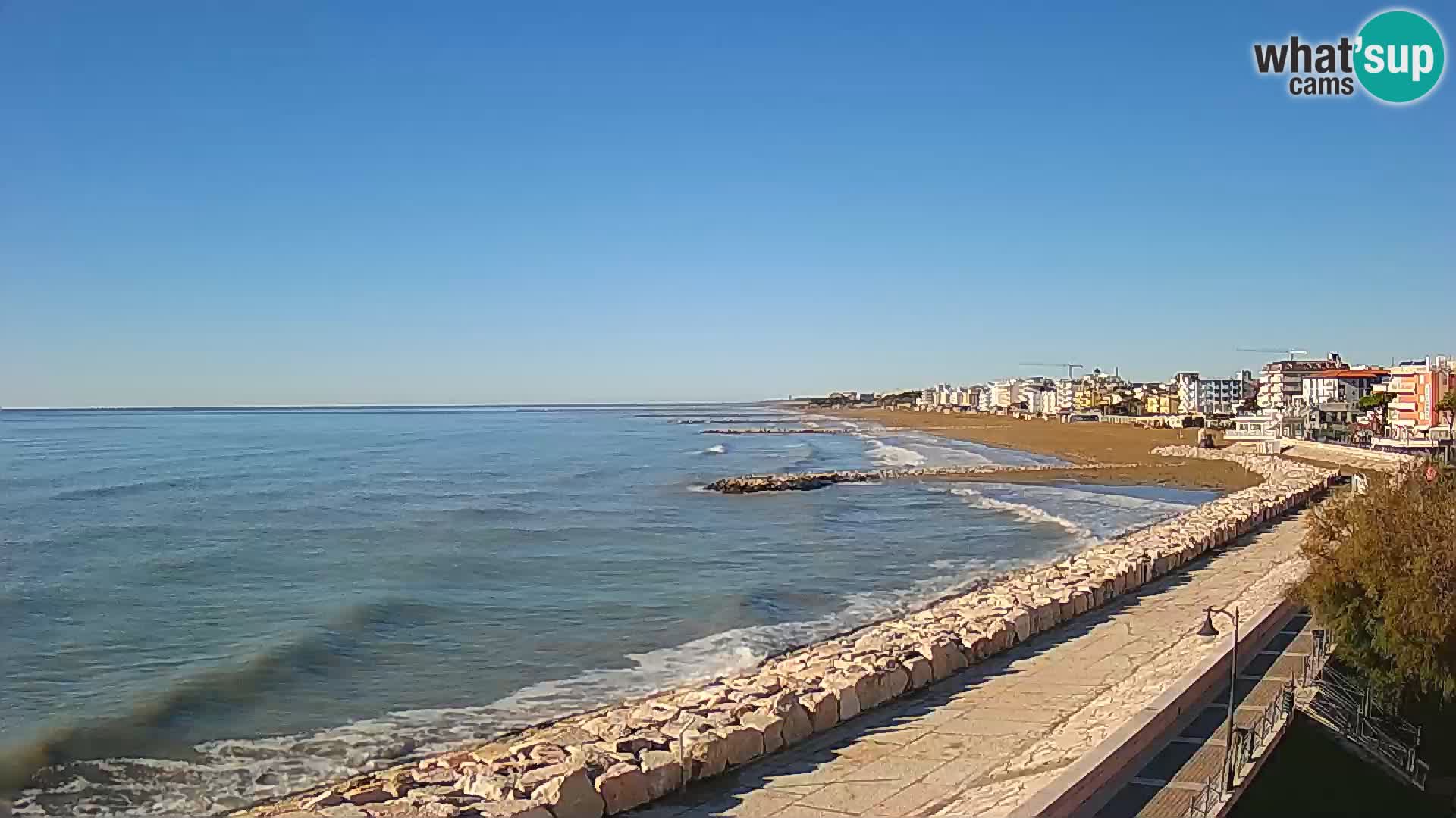 Kamera Caorle Ponente – Pogled iz “Marinai di Caorle”