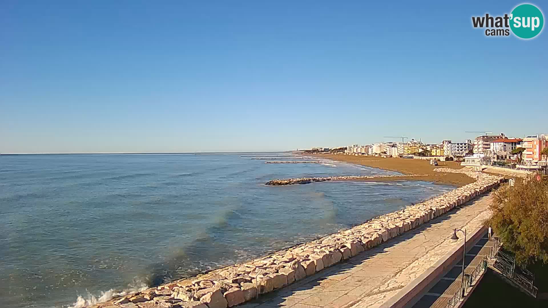 Kamera Caorle Ponente – Pogled iz “Marinai di Caorle”
