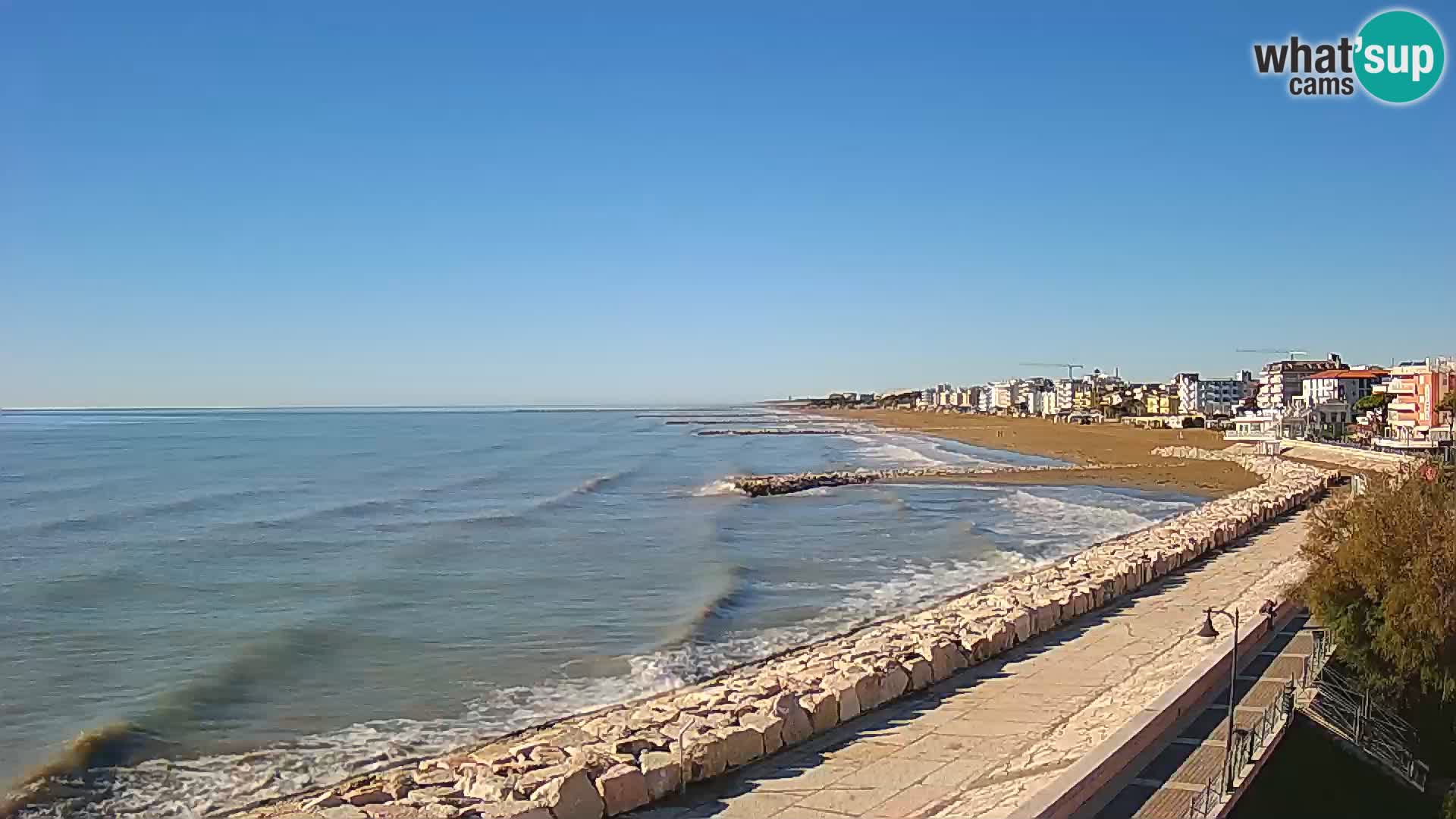 Webcam Caorle Ponente – View from Marinai di Caorle