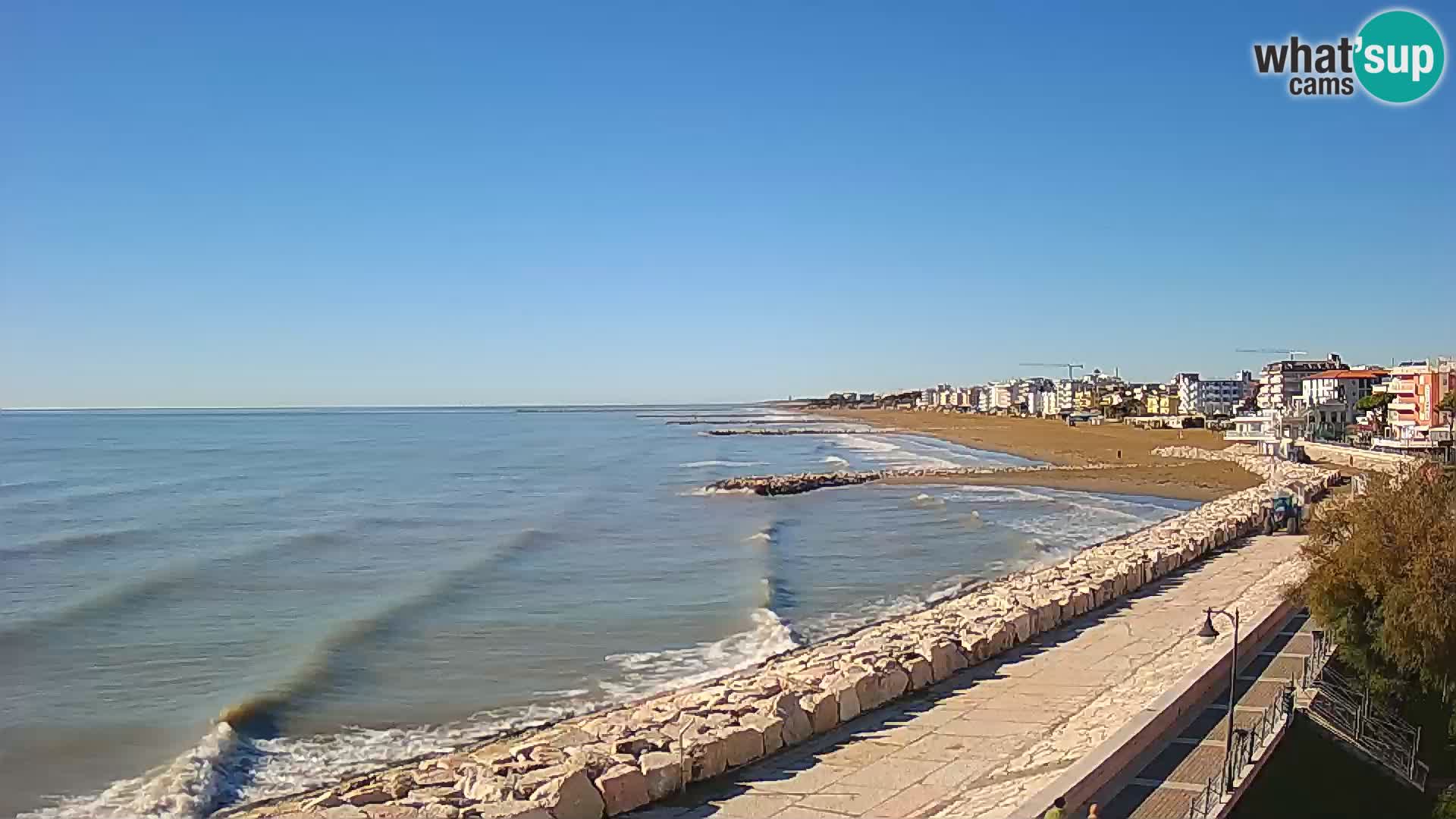 Webcam Caorle Ponente – View from Marinai di Caorle