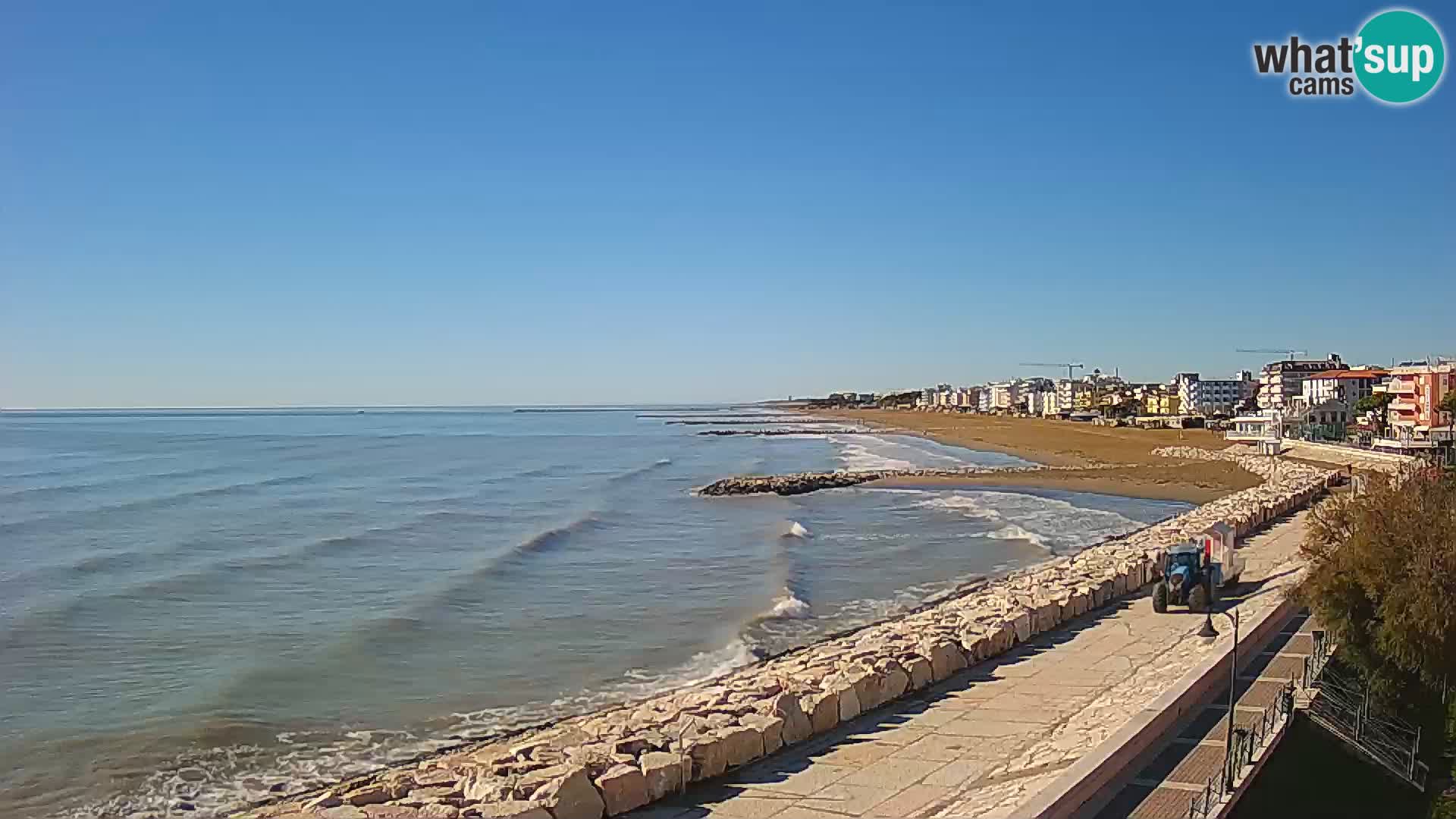 Webcam Caorle Ponente – Vista desde Marinai di Caorle