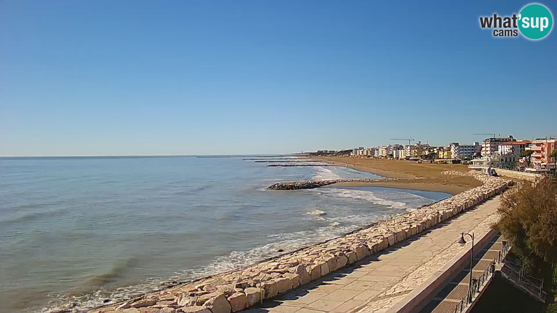 Webcam Caorle Ponente – View from Marinai di Caorle