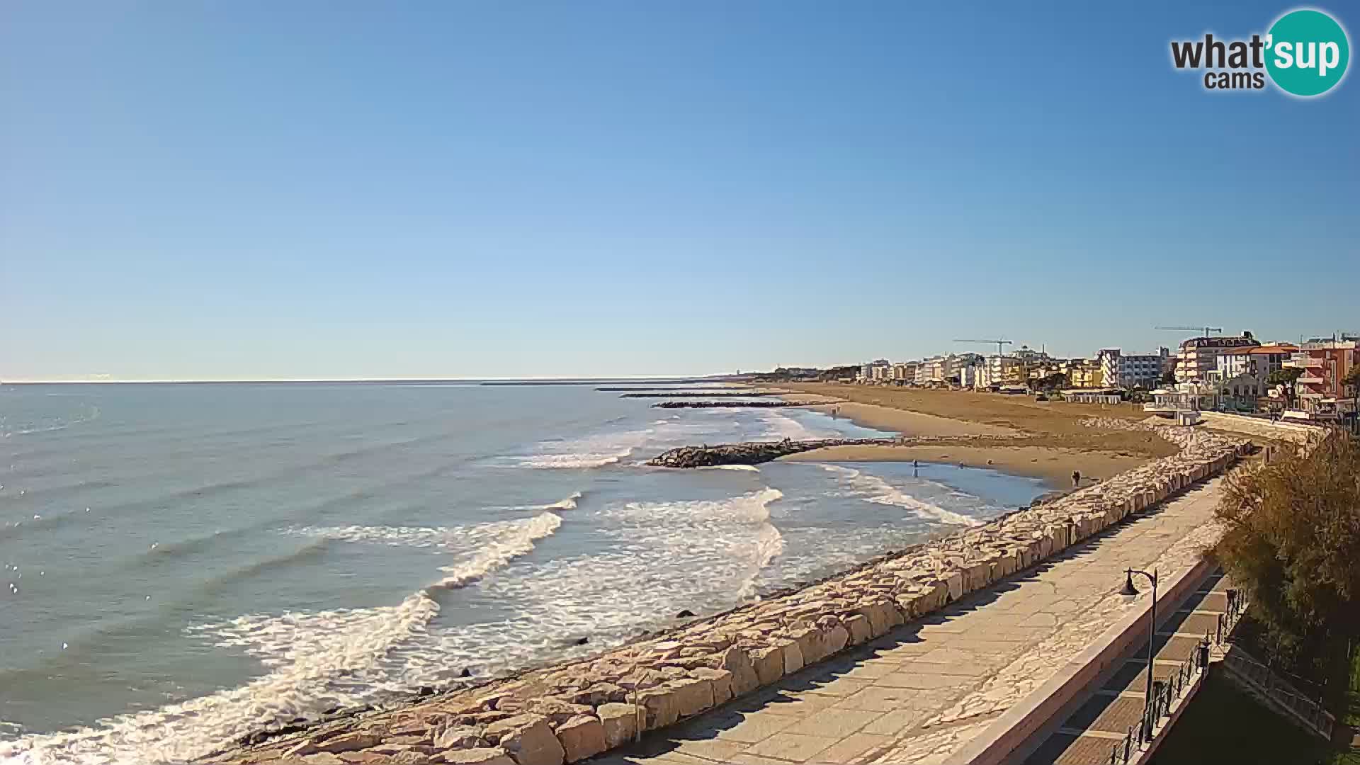 Webcam Caorle Ponente – View from Marinai di Caorle