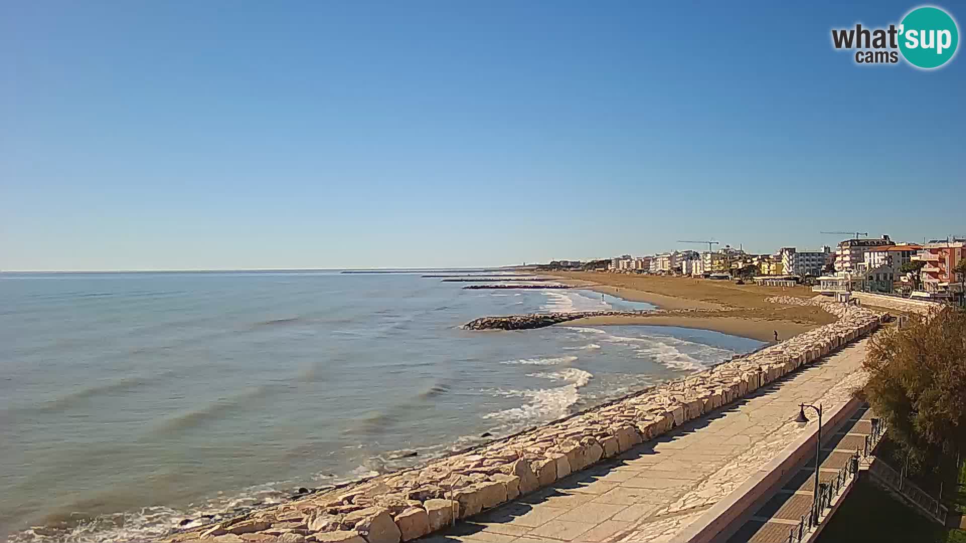 Webcam Caorle Ponente – View from Marinai di Caorle