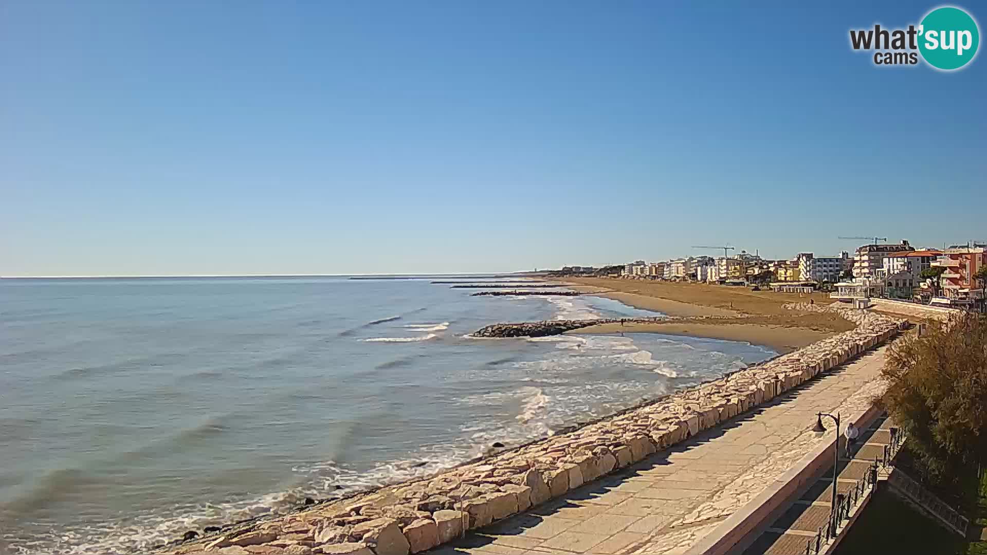 Kamera Caorle Ponente – Pogled iz “Marinai di Caorle”