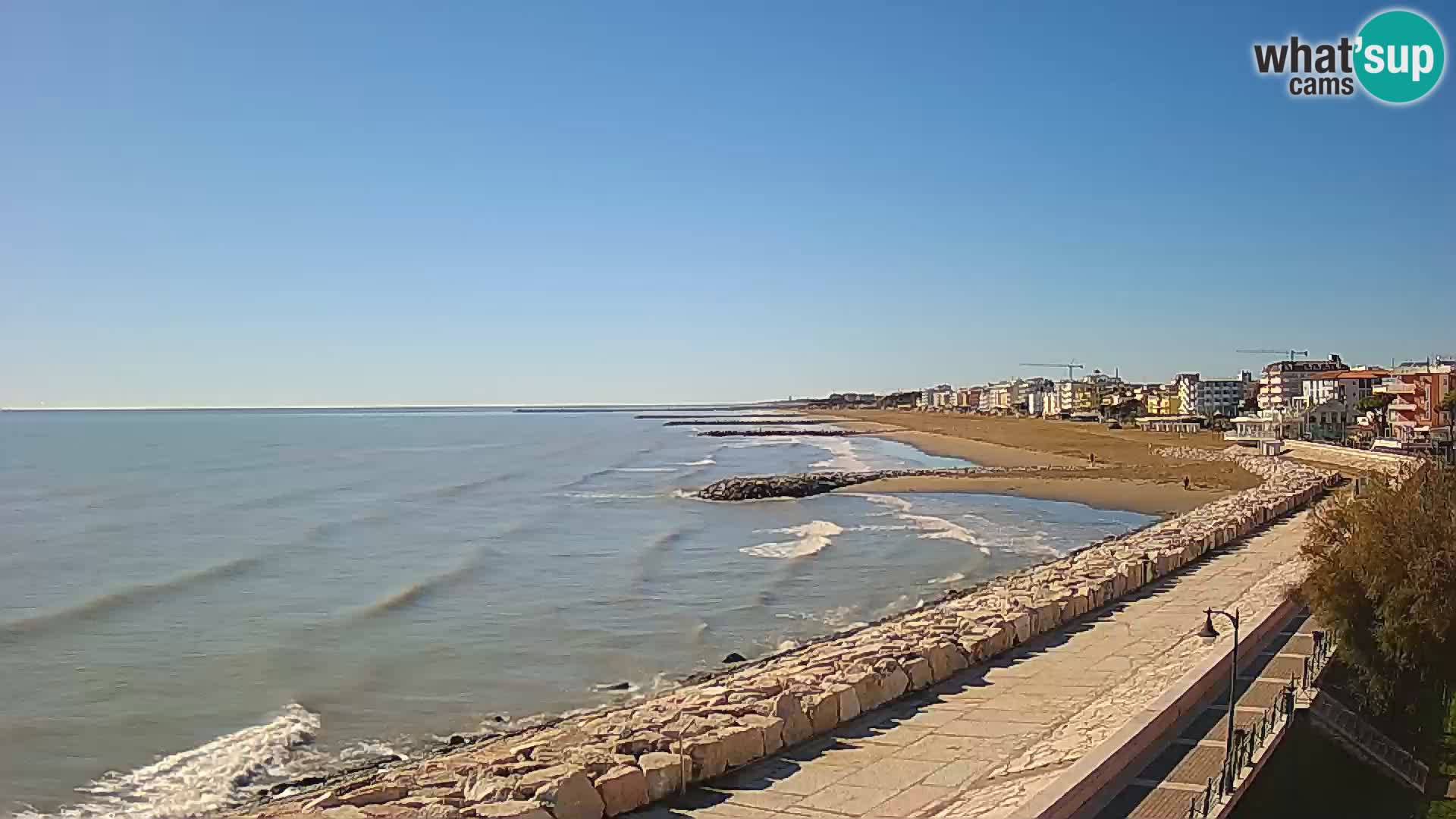 Kamera Caorle Ponente – Pogled iz “Marinai di Caorle”