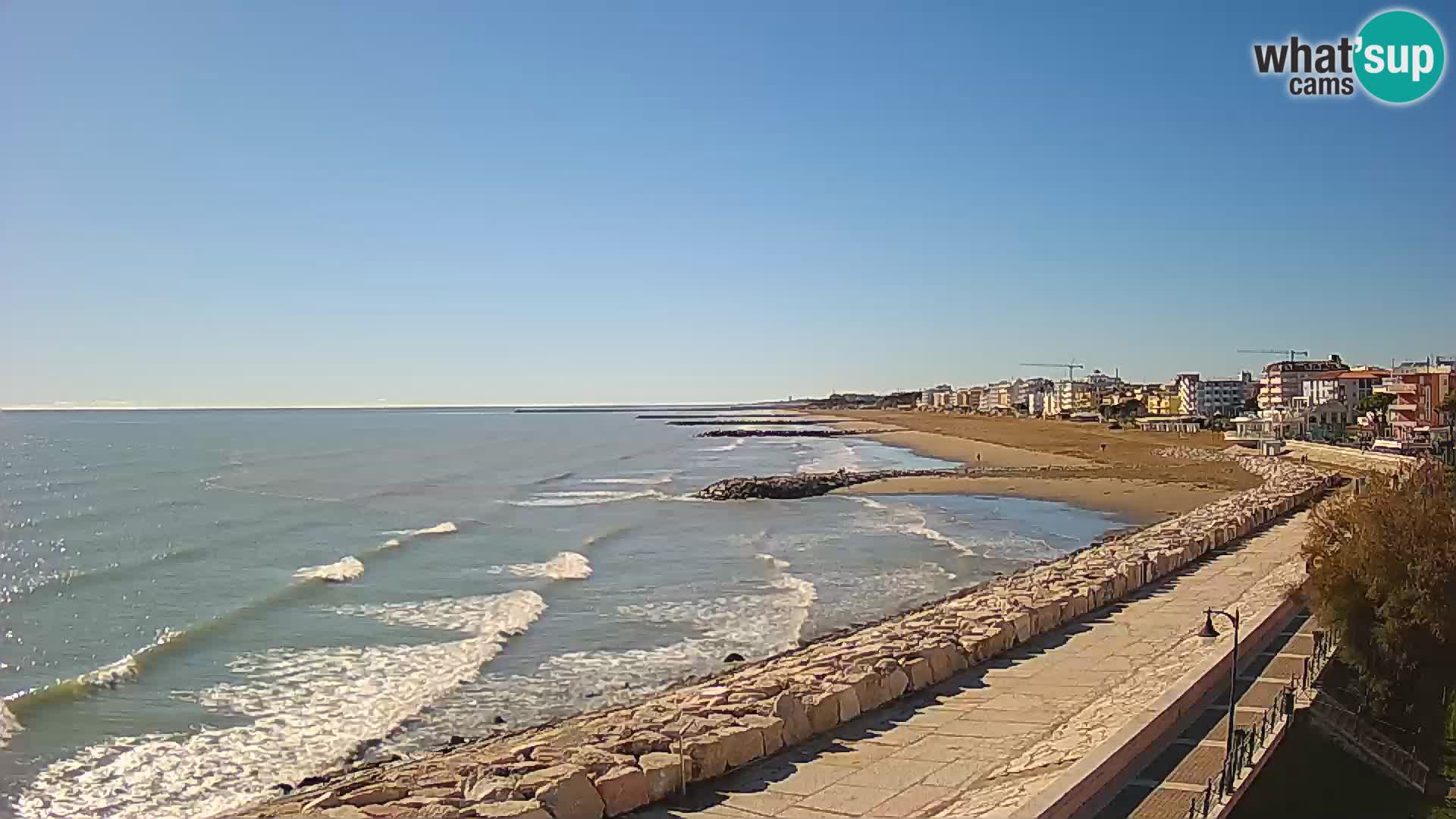 Webcam Caorle Ponente – View from Marinai di Caorle