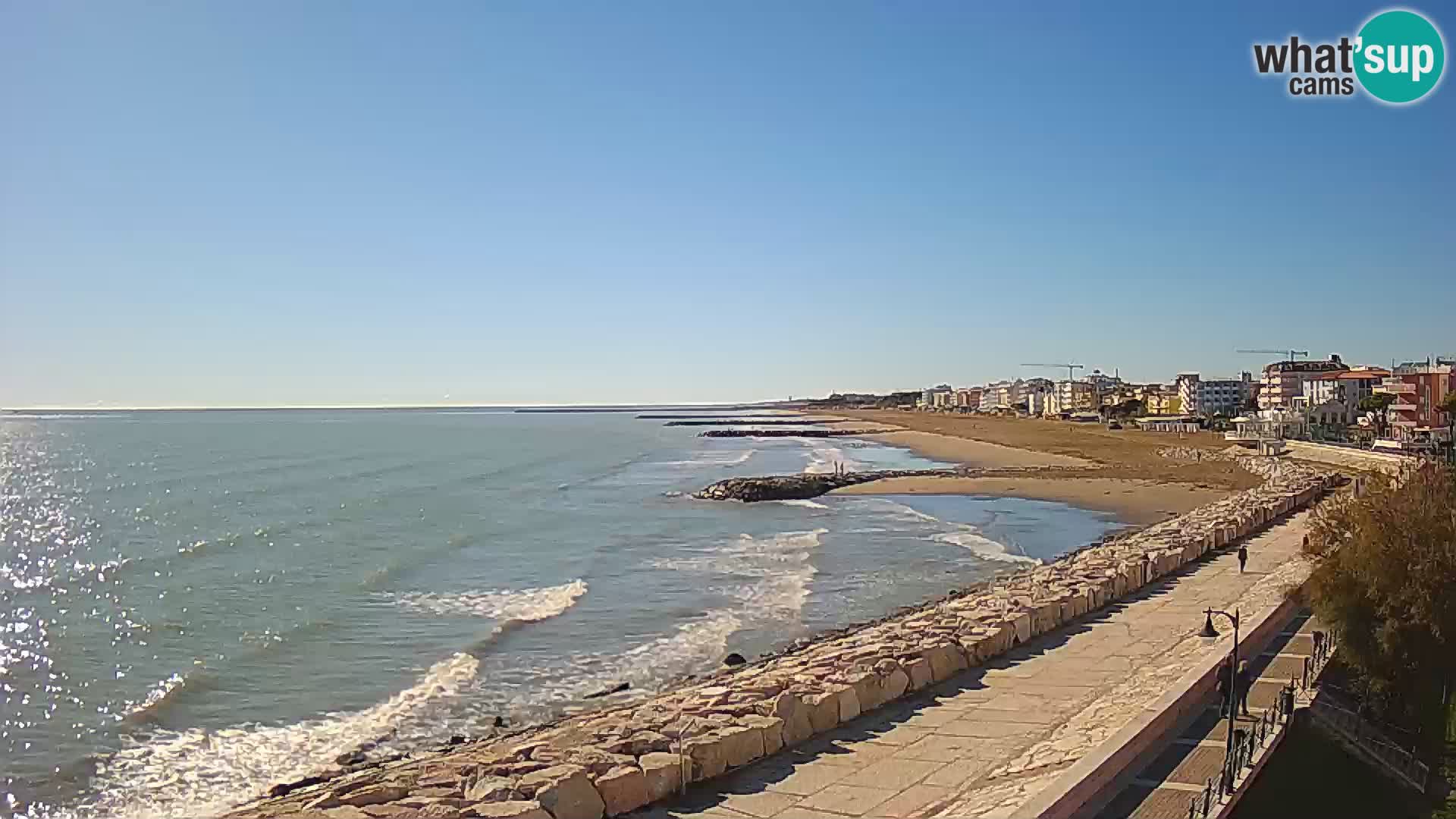 Webcam Caorle Ponente – View from Marinai di Caorle