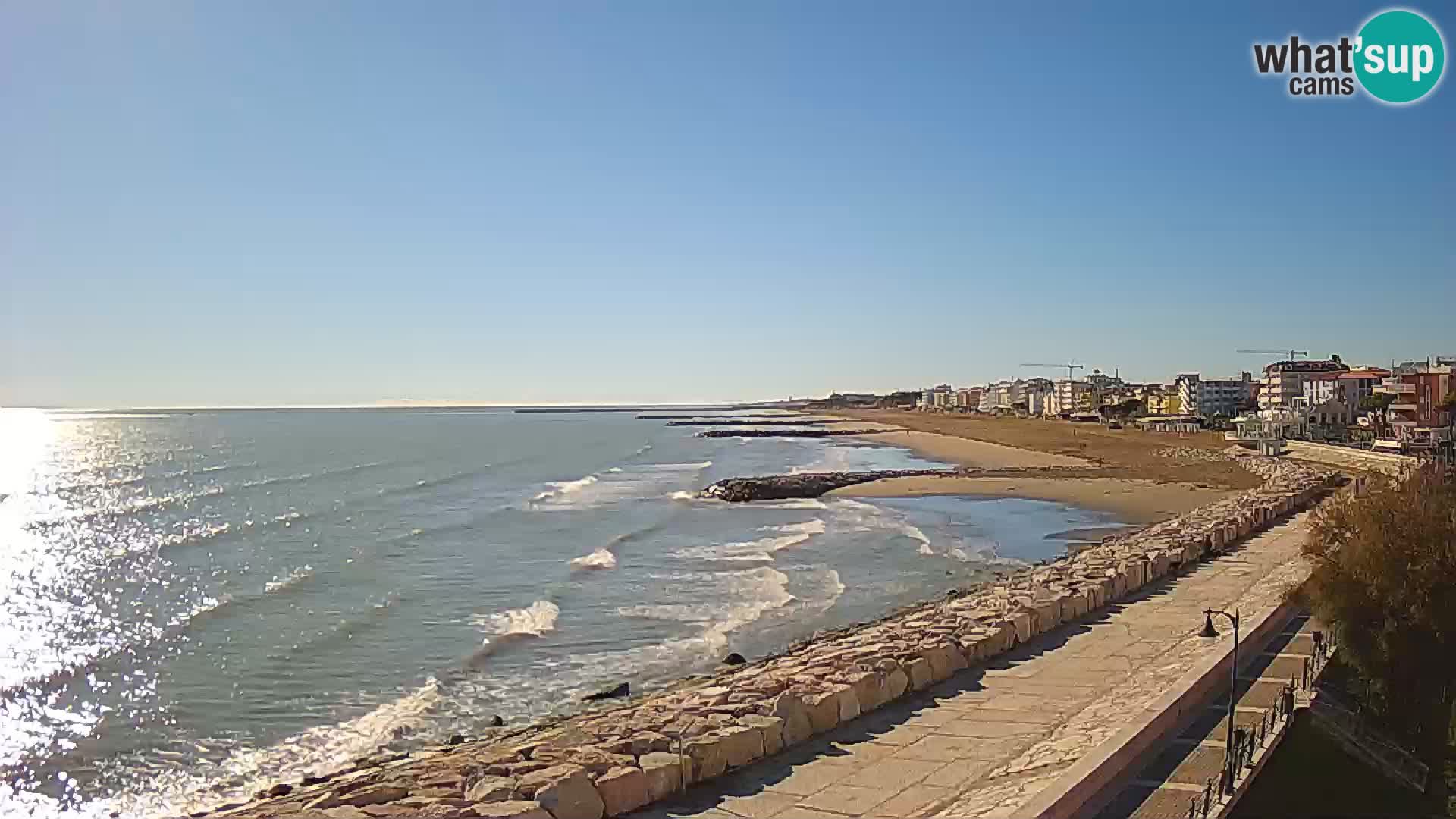 Webcam Caorle Ponente – View from Marinai di Caorle