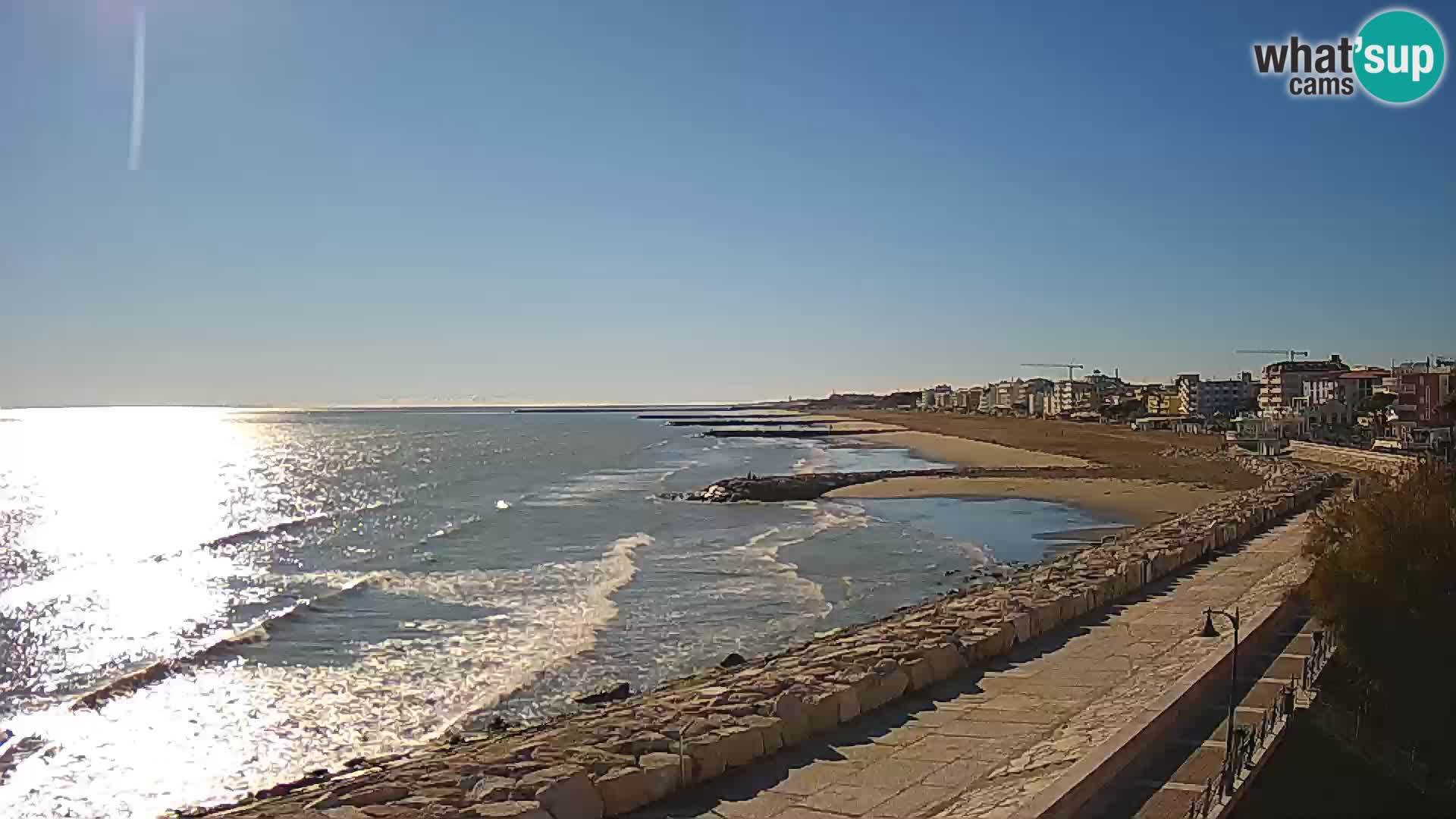 Webcam Caorle Ponente – panorama dall’ASS. Marinai di Caorle