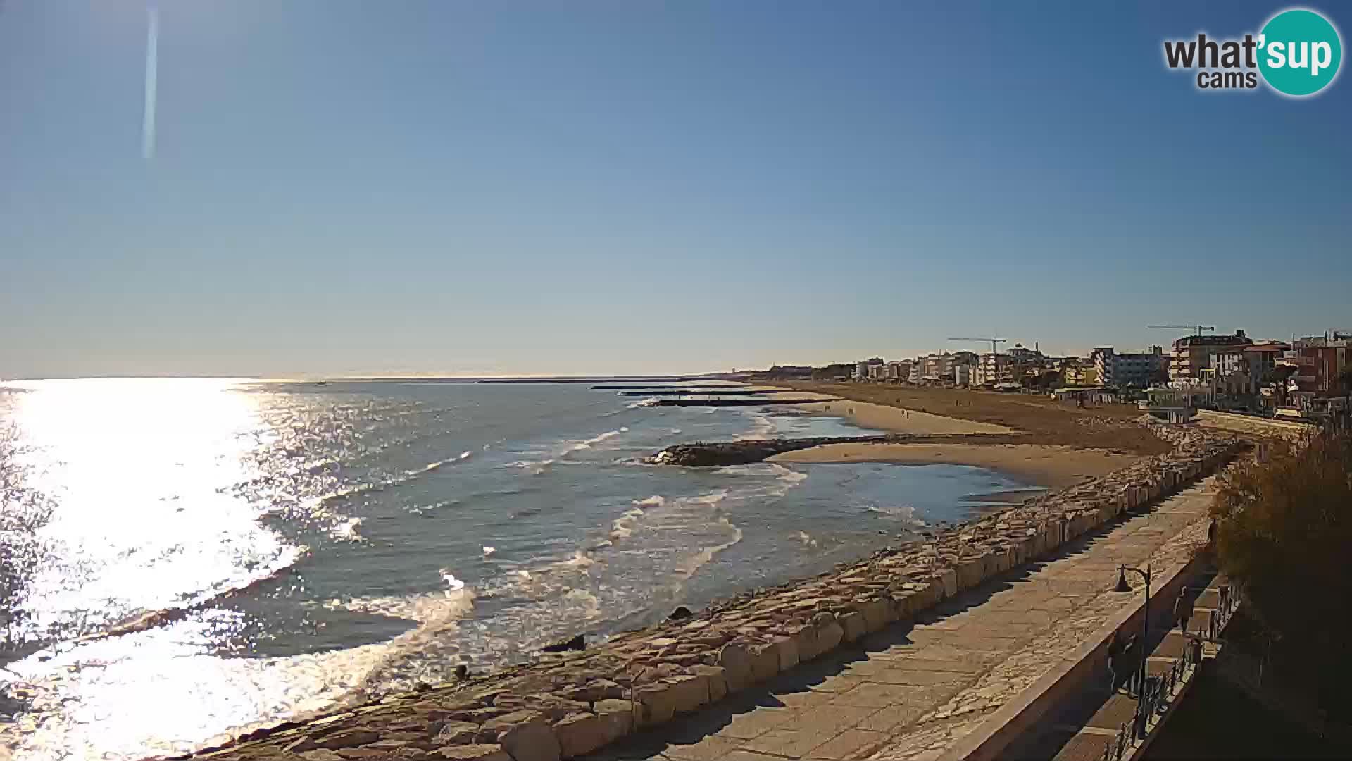 Webcam Caorle Ponente – Vista desde Marinai di Caorle