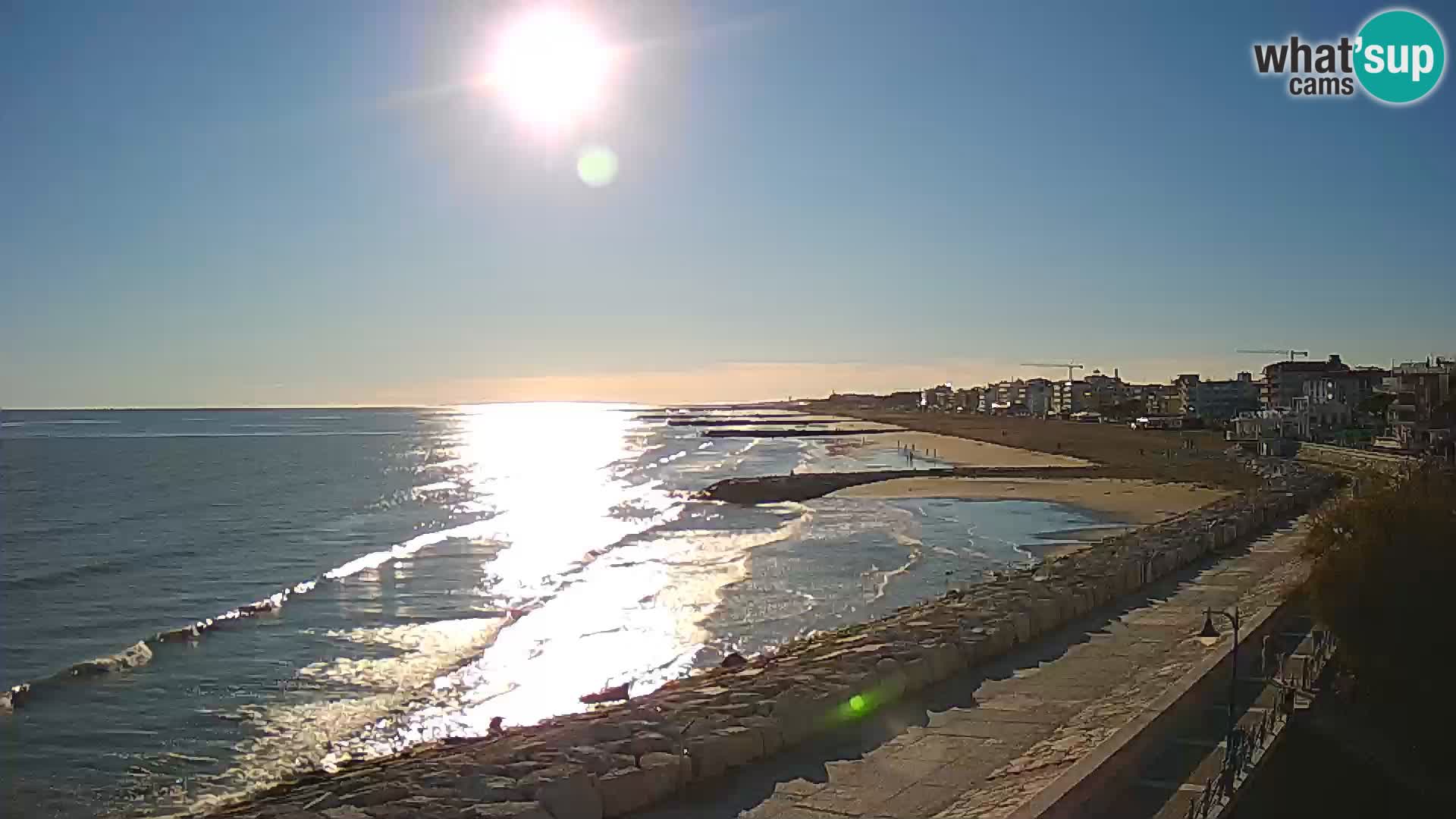Webcam Caorle Ponente – Vista desde Marinai di Caorle