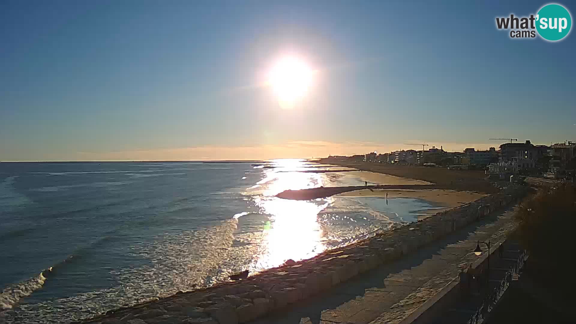 Webcam Caorle Ponente – View from Marinai di Caorle