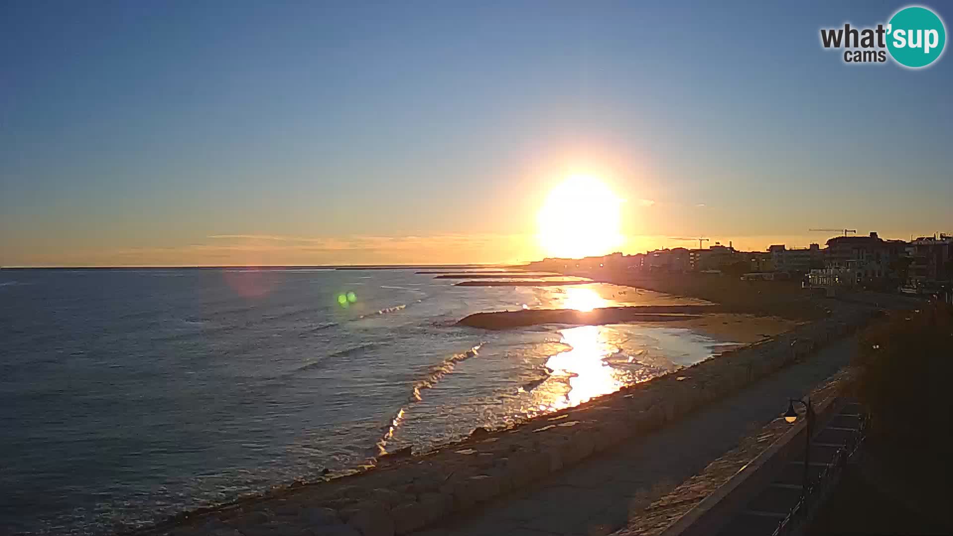 Kamera Caorle Ponente – Pogled iz “Marinai di Caorle”