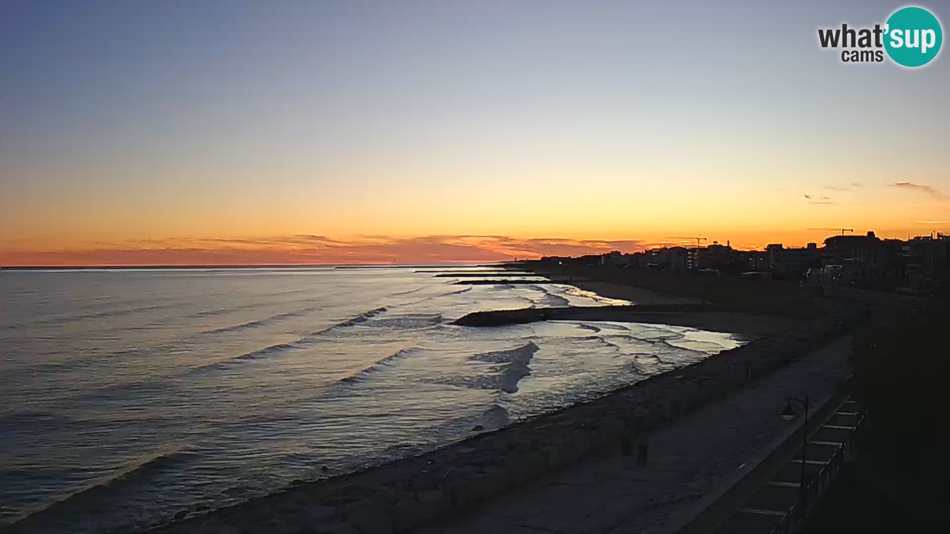 Webcam Caorle Ponente – View from Marinai di Caorle
