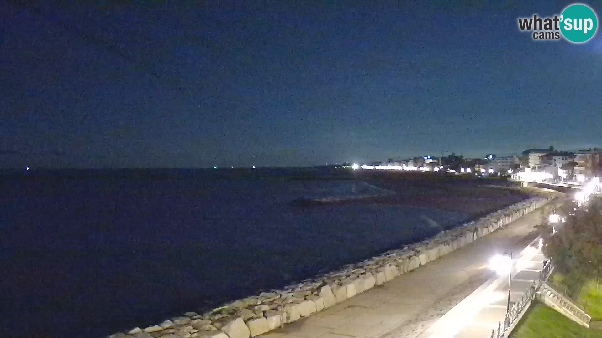Webcam Caorle Ponente – Vue depuis les Marinai di Caorle