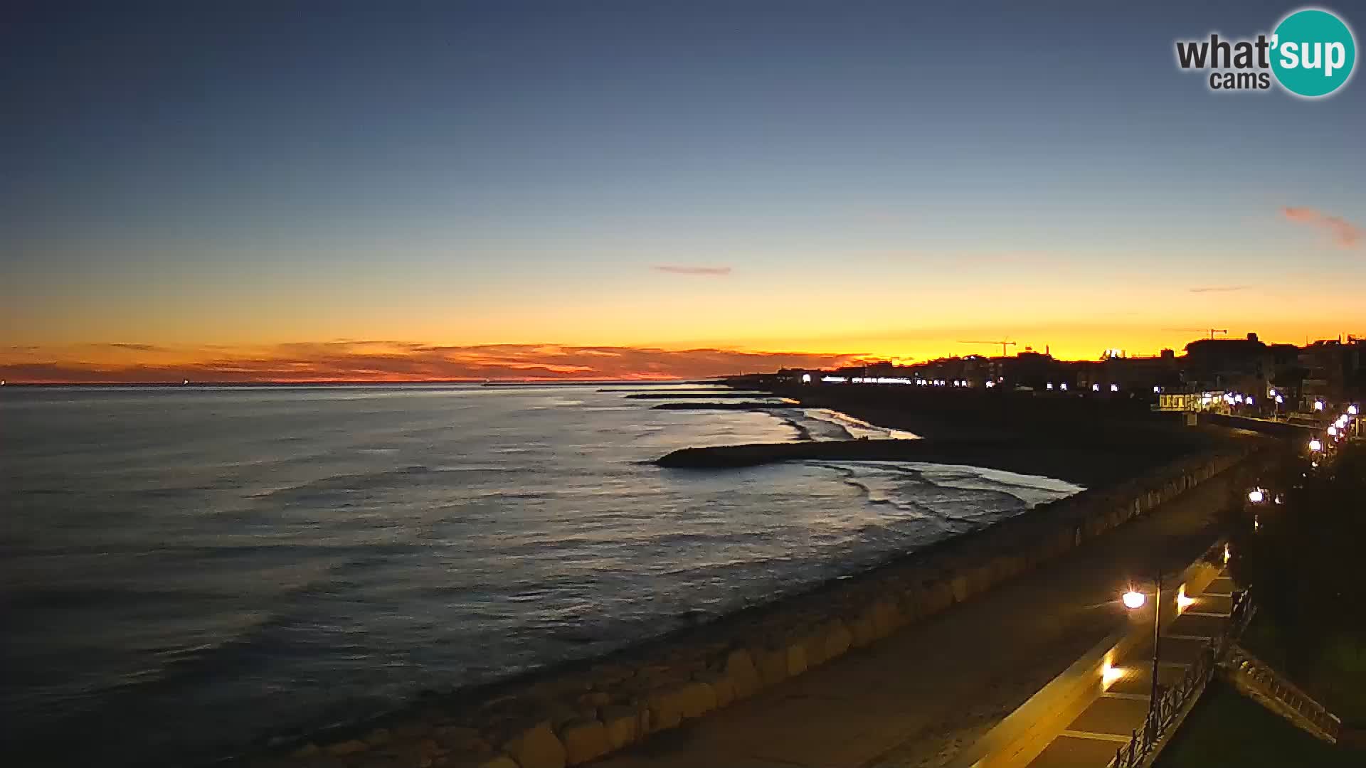 Webcam Caorle Ponente – Vista desde Marinai di Caorle