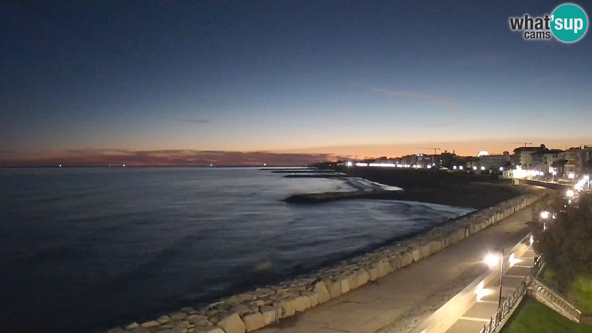 Webcam Caorle Ponente – panorama dall’ASS. Marinai di Caorle