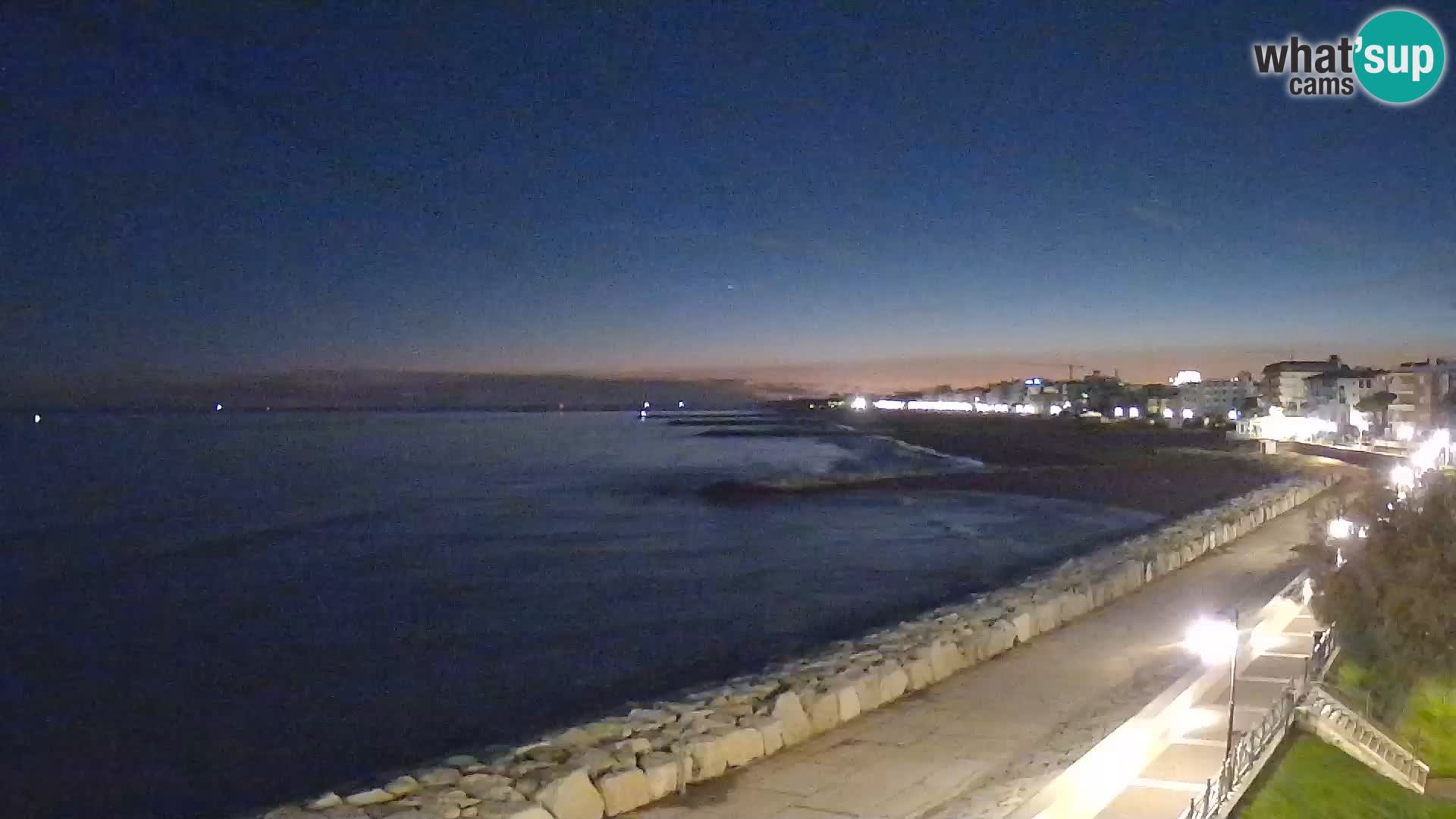 Webcam Caorle Ponente – panorama dall’ASS. Marinai di Caorle