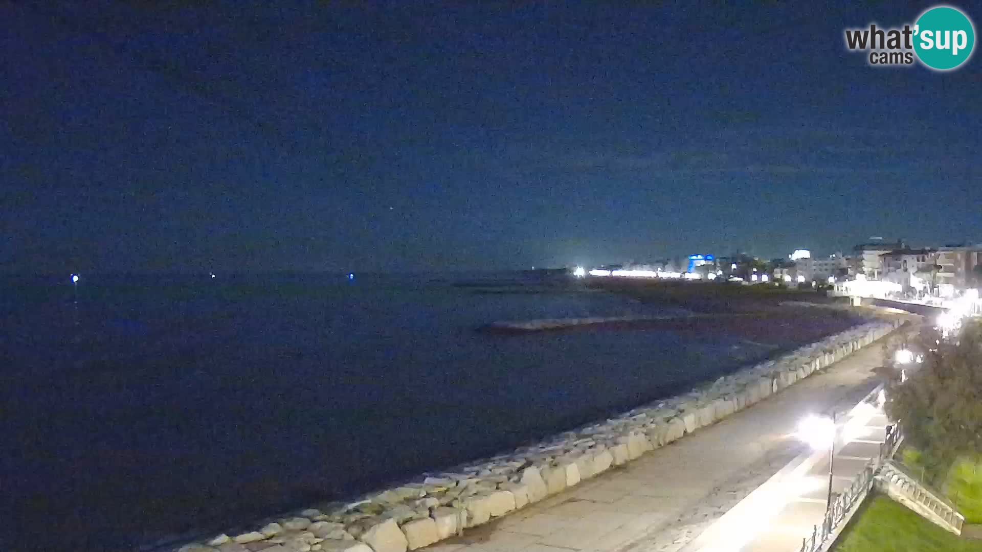 Webcam Caorle Ponente – Blick von Marinai di Caorle