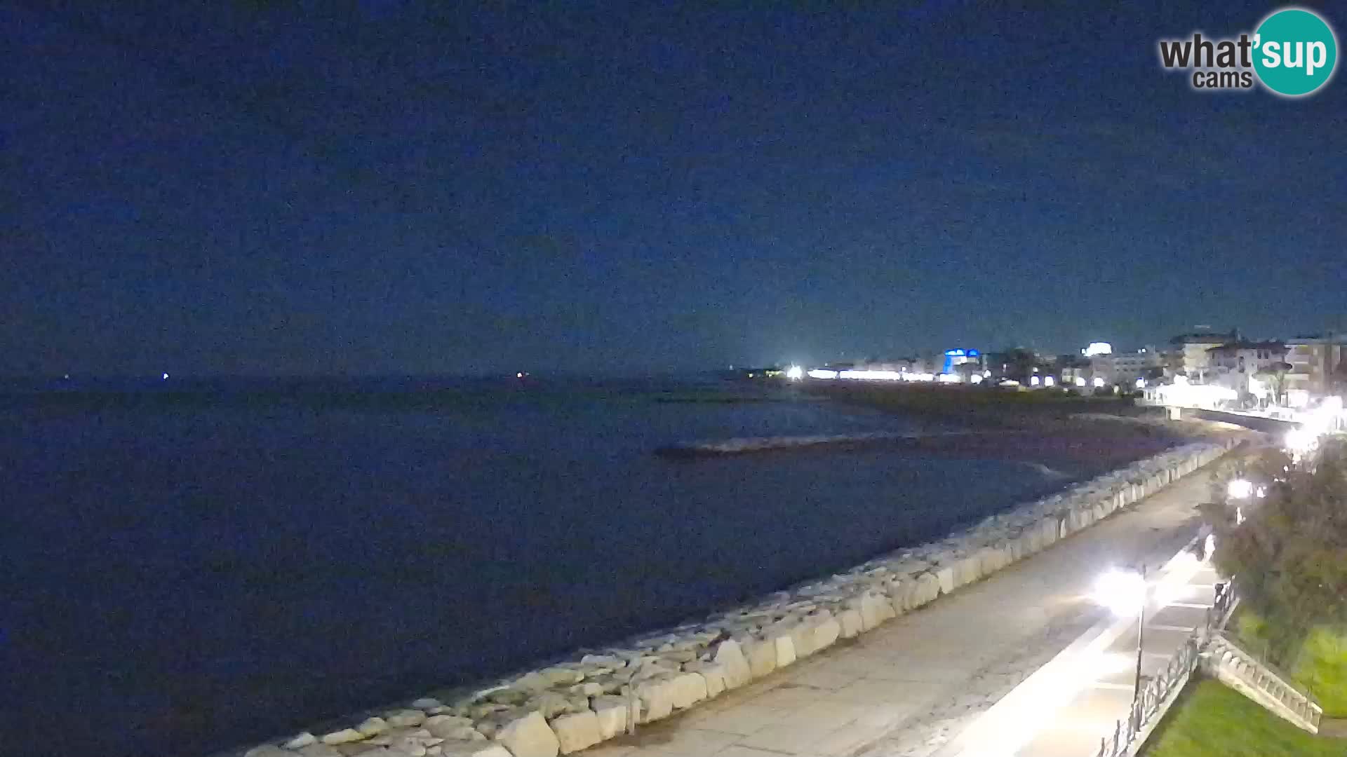 Webcam Caorle Ponente – Vue depuis les Marinai di Caorle