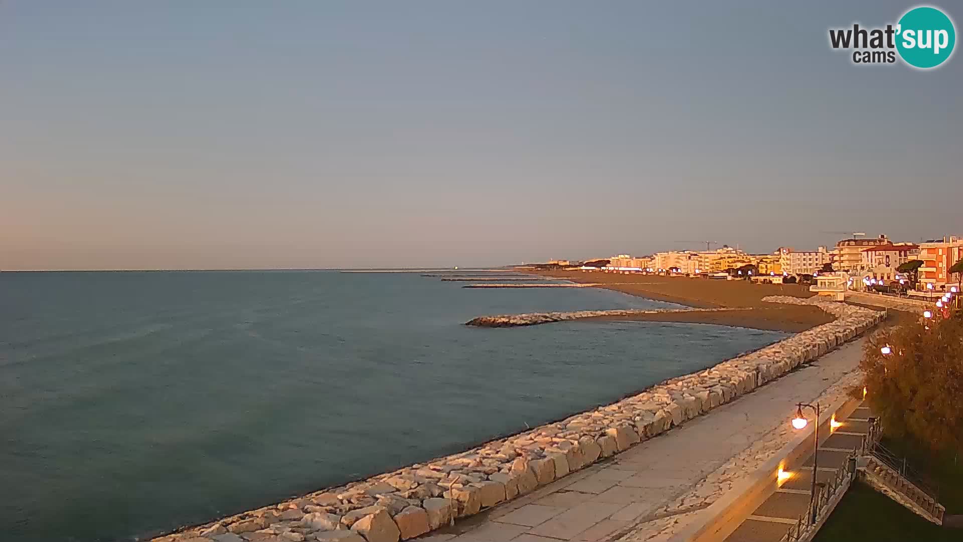 Webcam Caorle Ponente – panorama dall’ASS. Marinai di Caorle