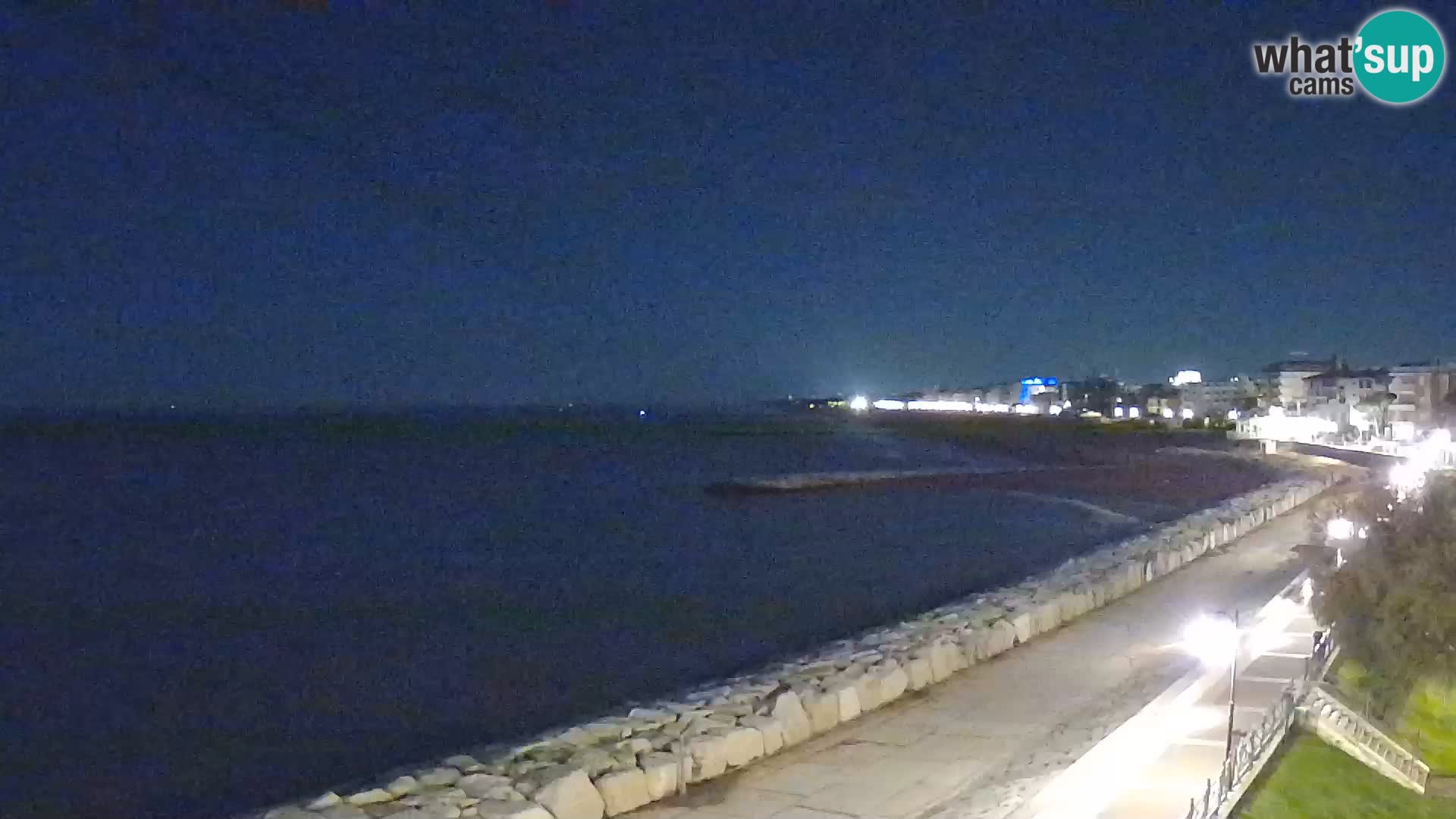Webcam Caorle Ponente – Blick von Marinai di Caorle